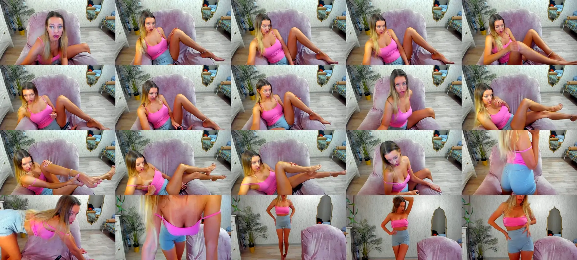 AlisaChannel photo contact sheet