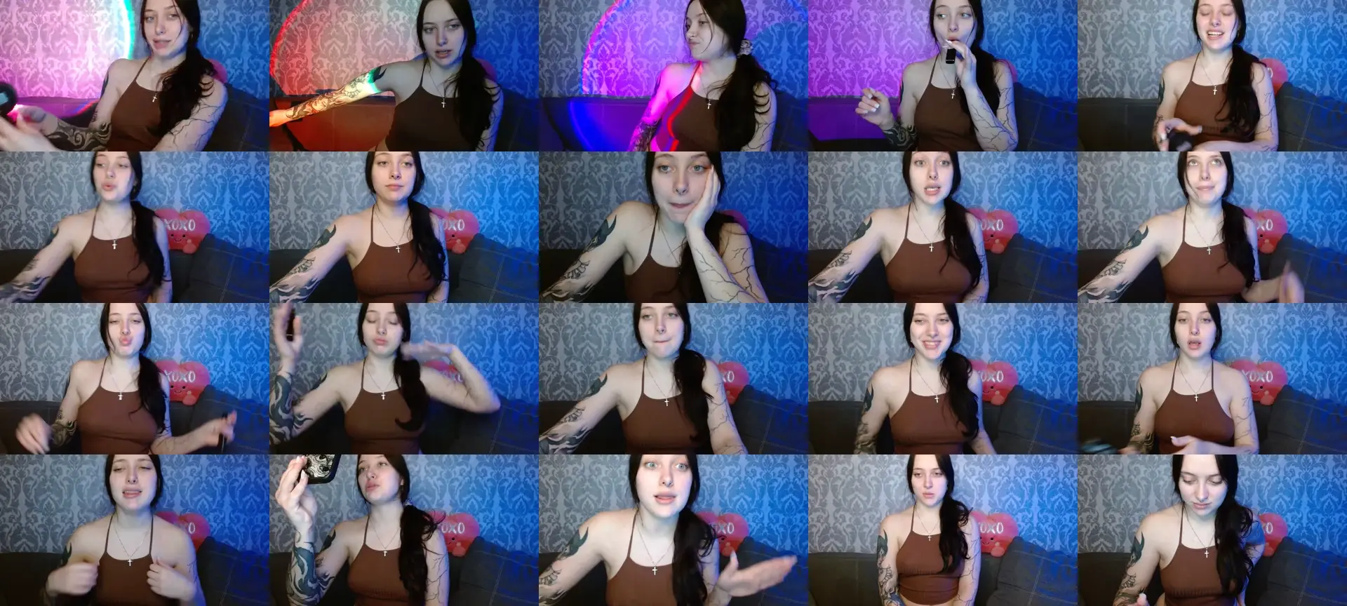 AmyWard photo contact sheet