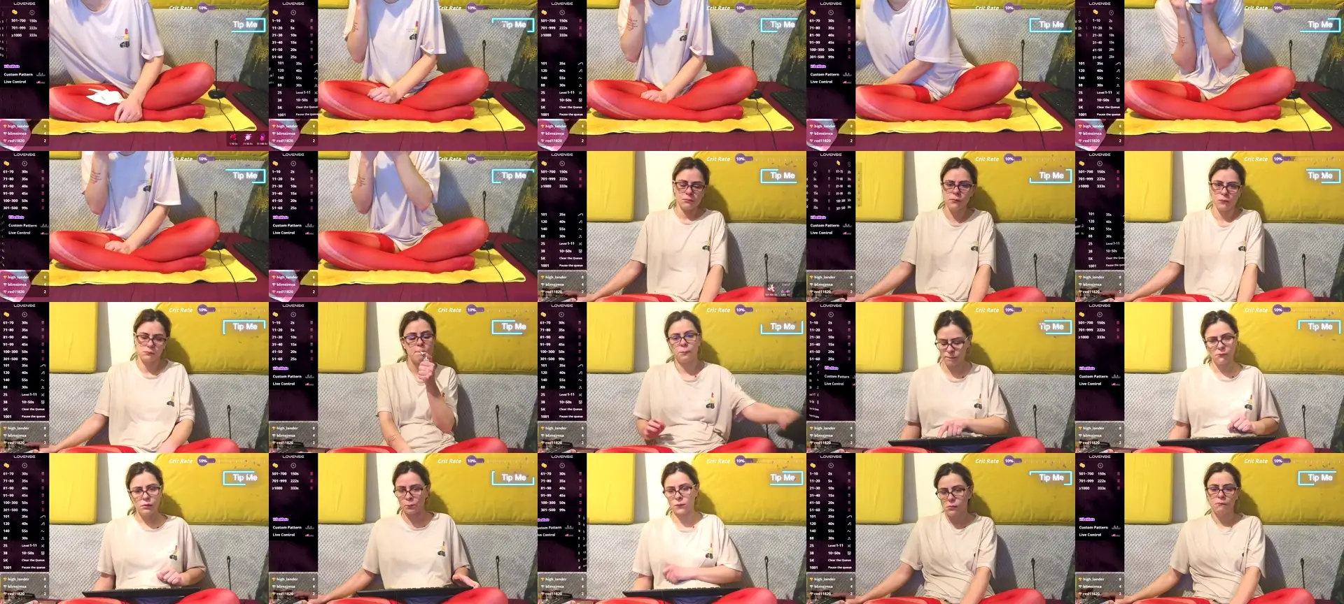 Ana_squirt69 photo contact sheet