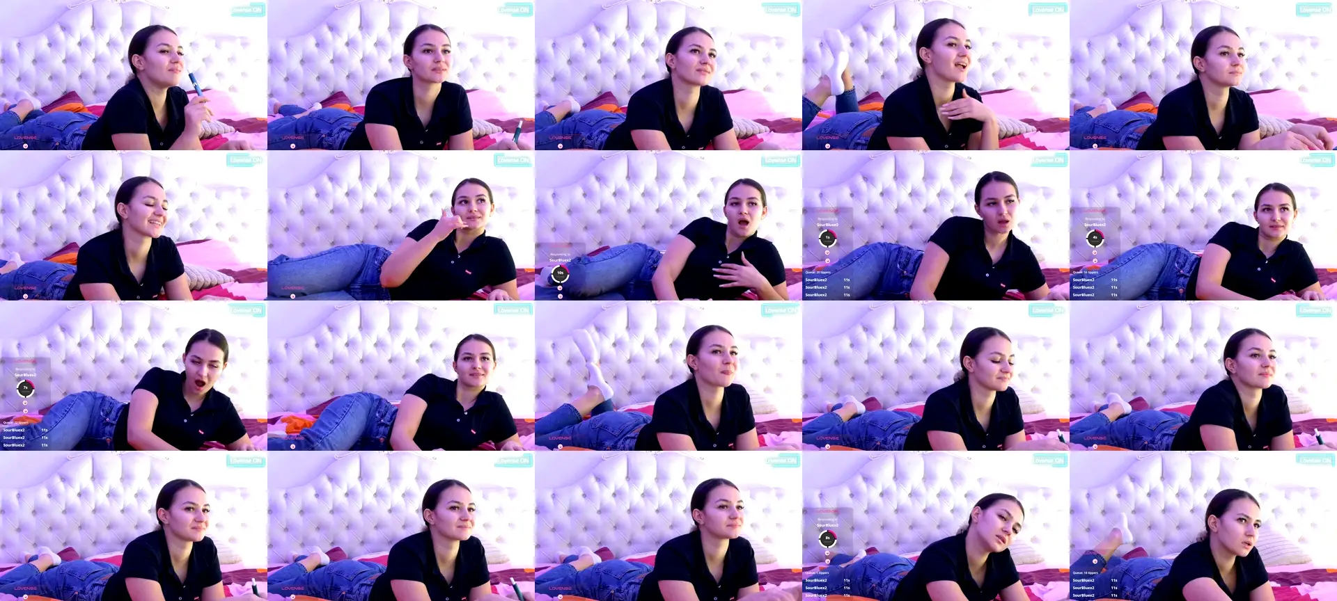 AnniaAnn photo contact sheet