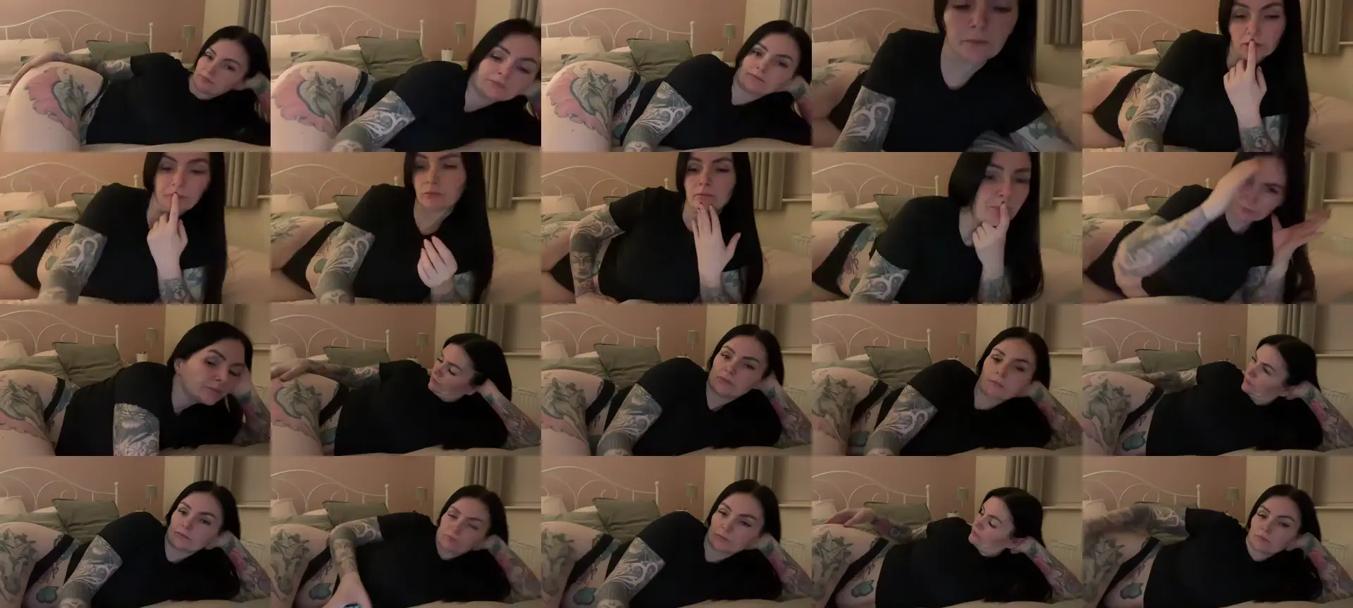 ArabellaJade photo contact sheet
