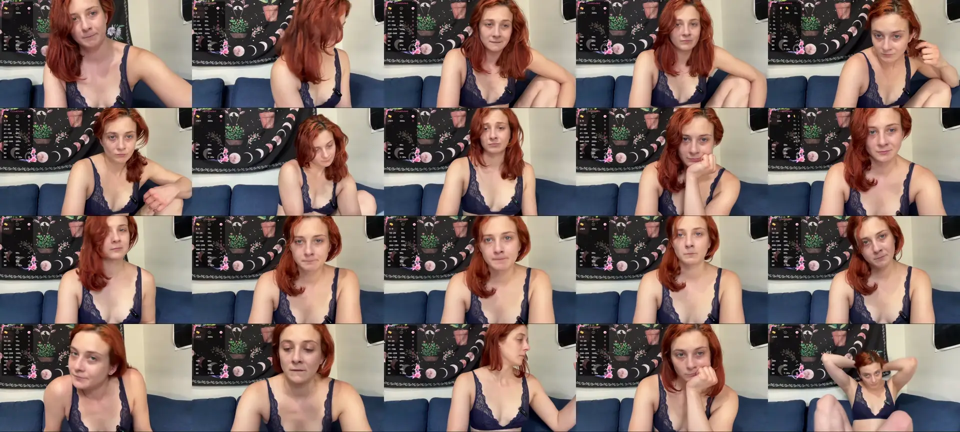 AriaFields photo contact sheet