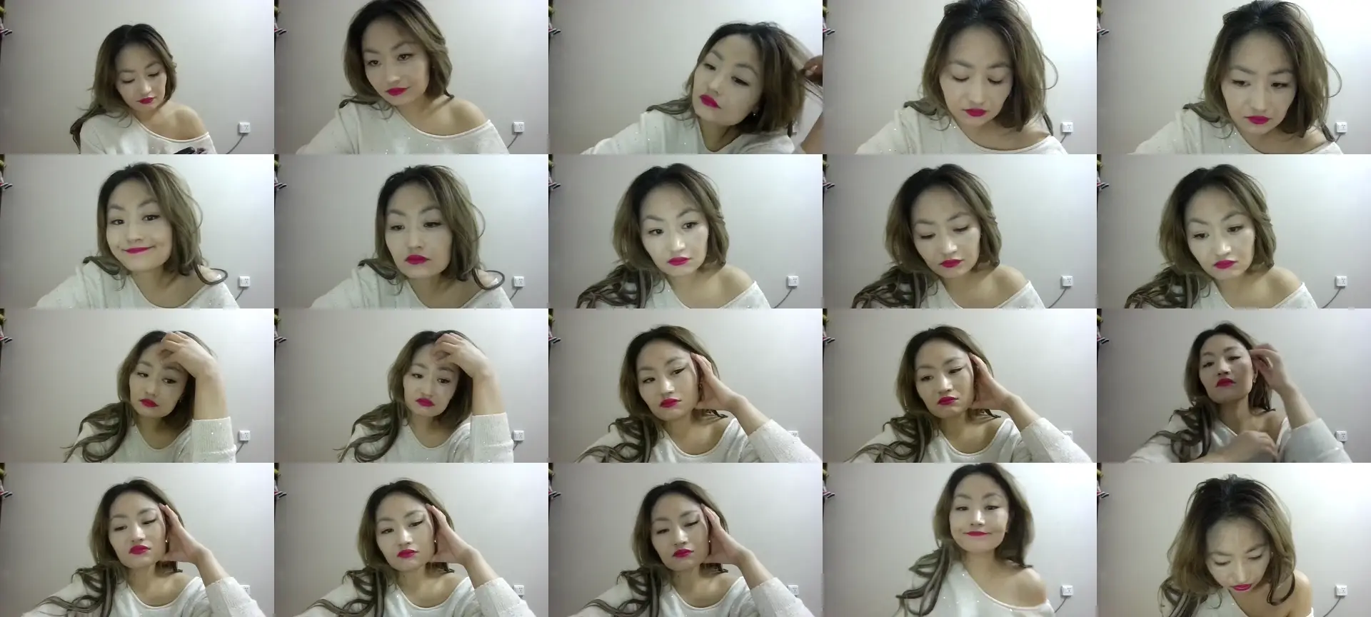 AsianDoll2000 photo contact sheet