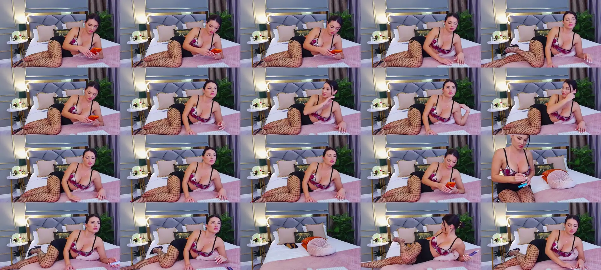 AvaCristal photo contact sheet