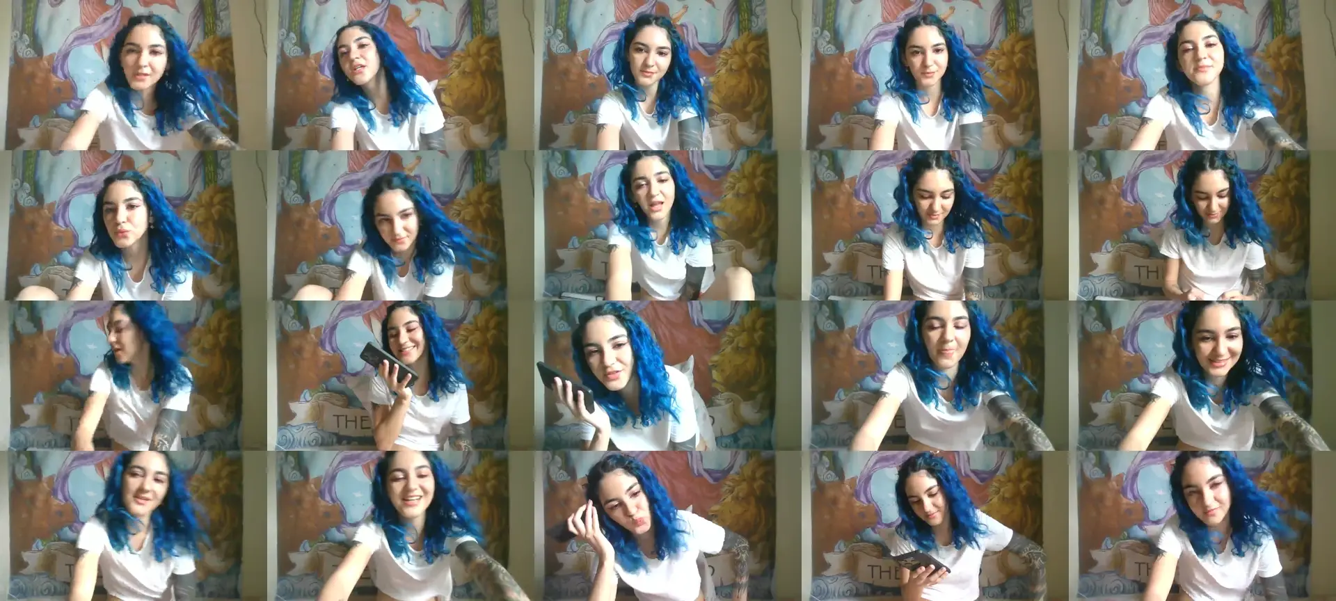 BabeGurl photo contact sheet