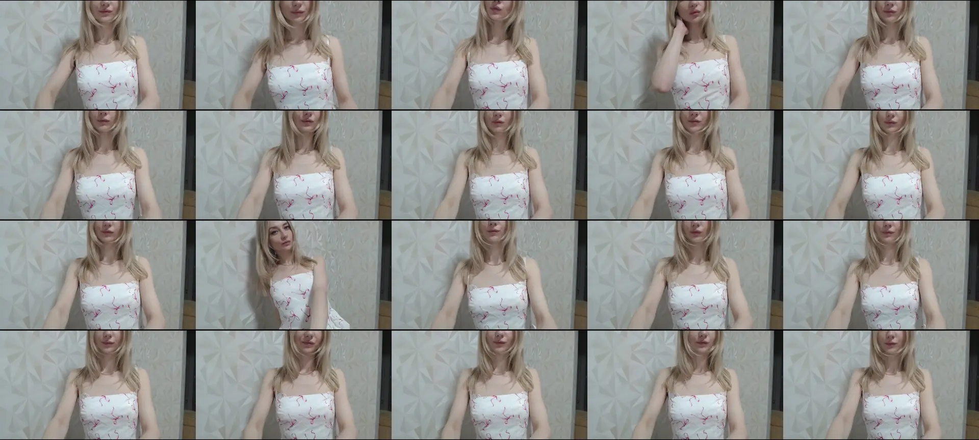 BabyyNesquik photo contact sheet