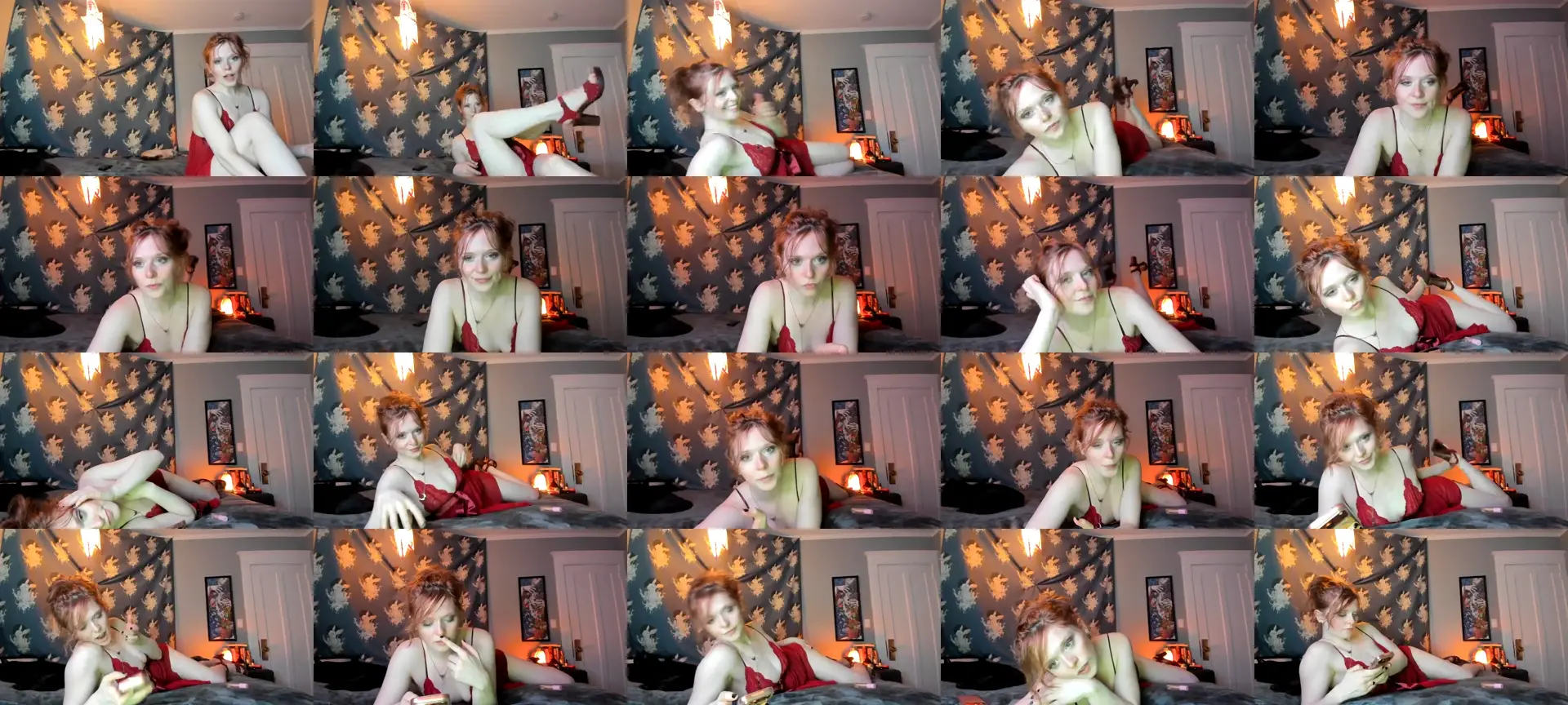 Baddiebelle photo contact sheet