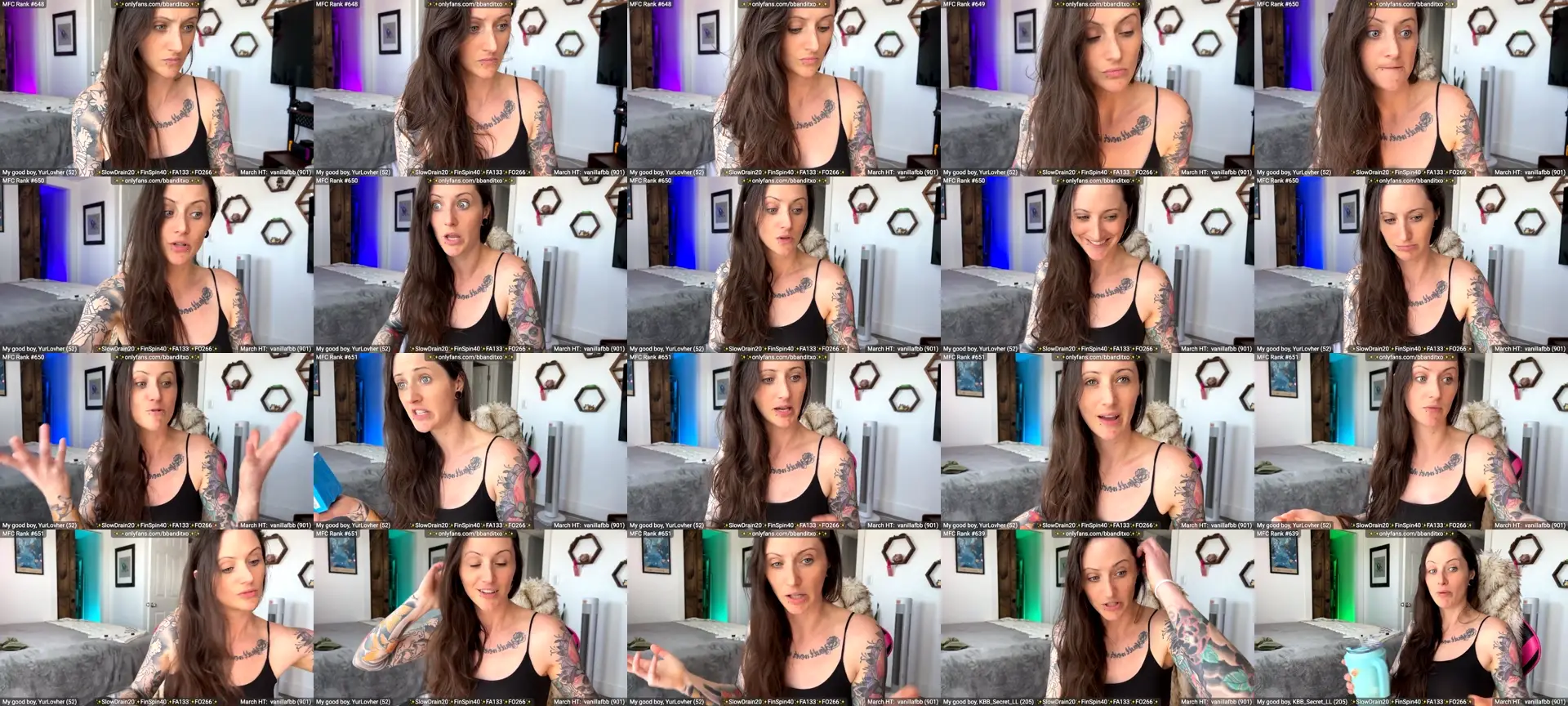 BadlandBandit photo contact sheet