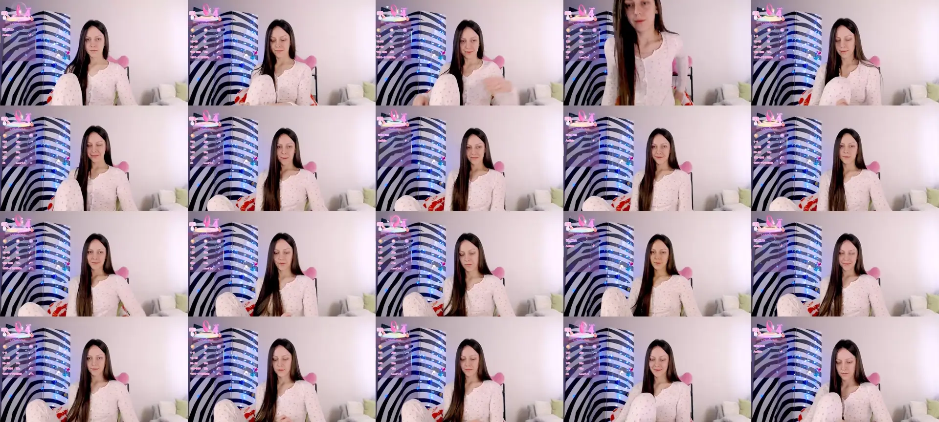 BareflySi photo contact sheet