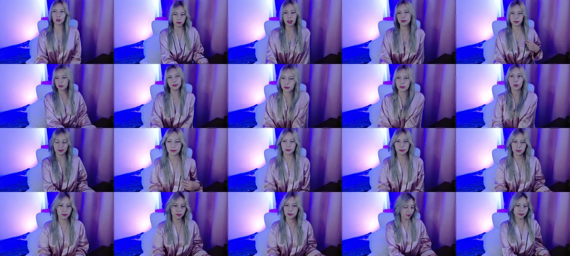 BlueCoraline photo contact sheet