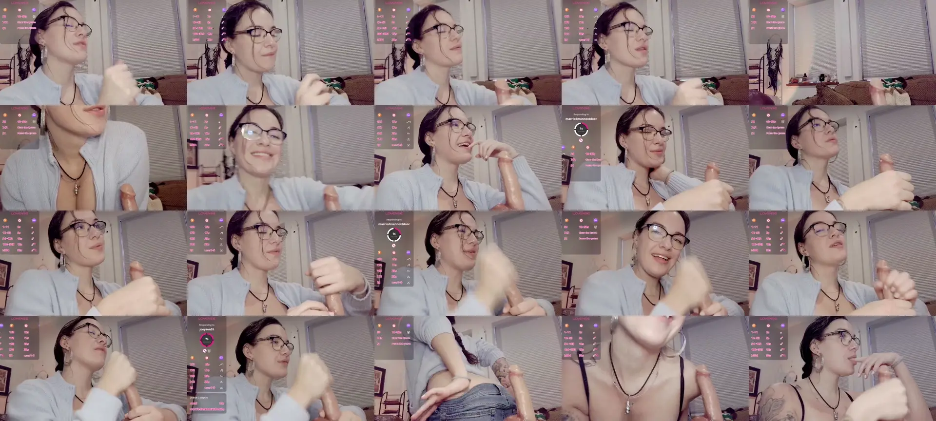 BunnyNextDoor photo contact sheet