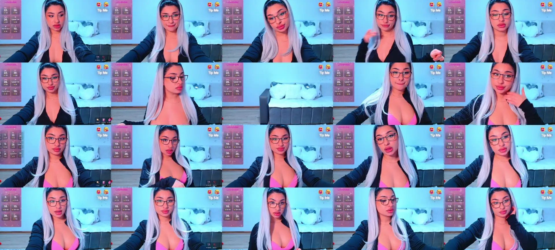 Candy1 photo contact sheet