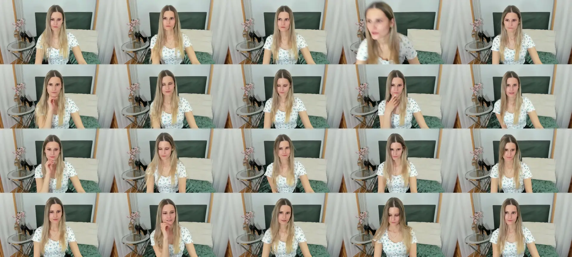 CatrinStar photo contact sheet