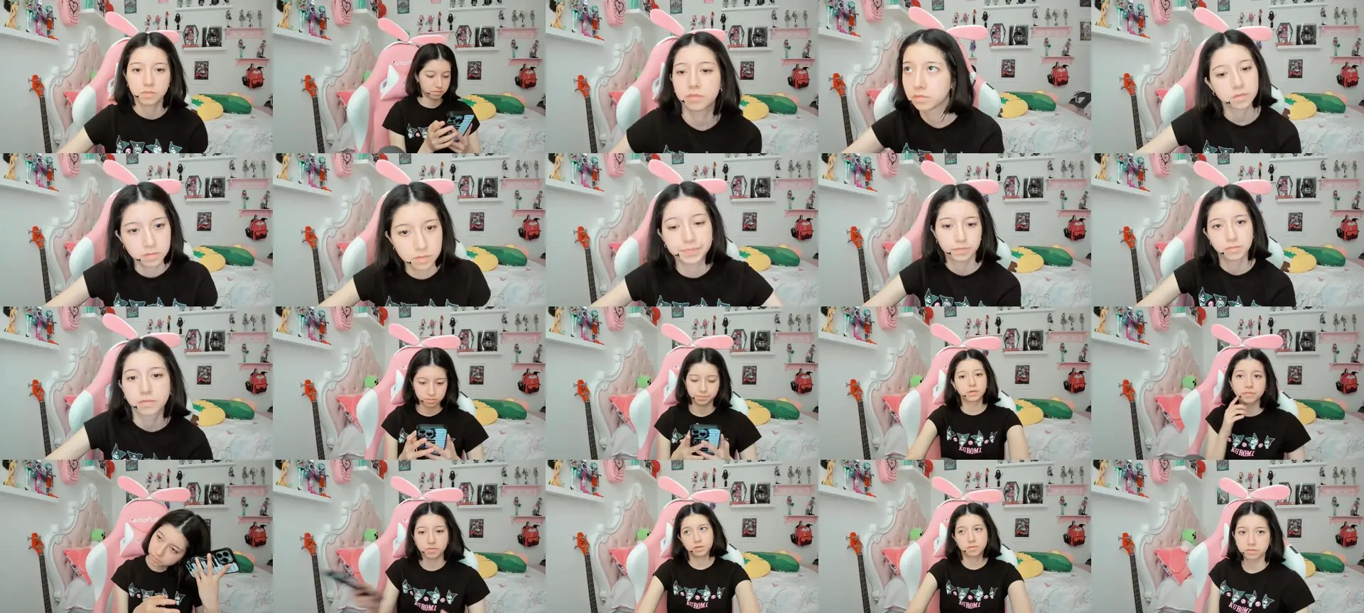 Cherrycute666 photo contact sheet