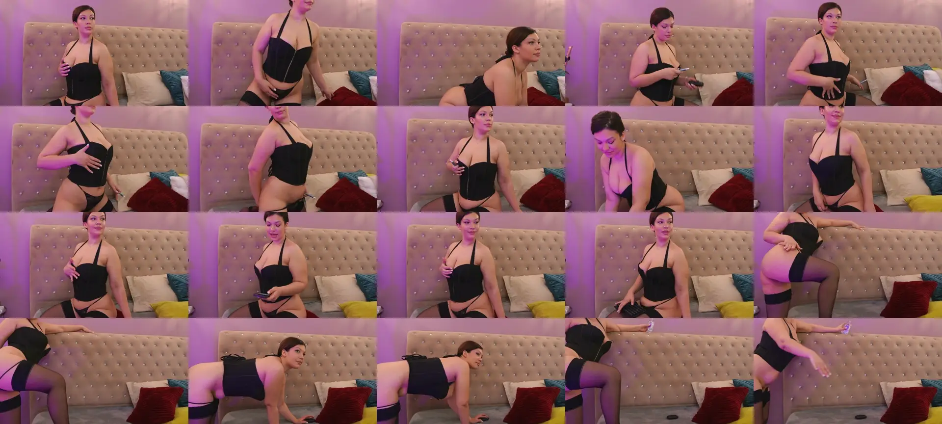 ClaraPasssion photo contact sheet