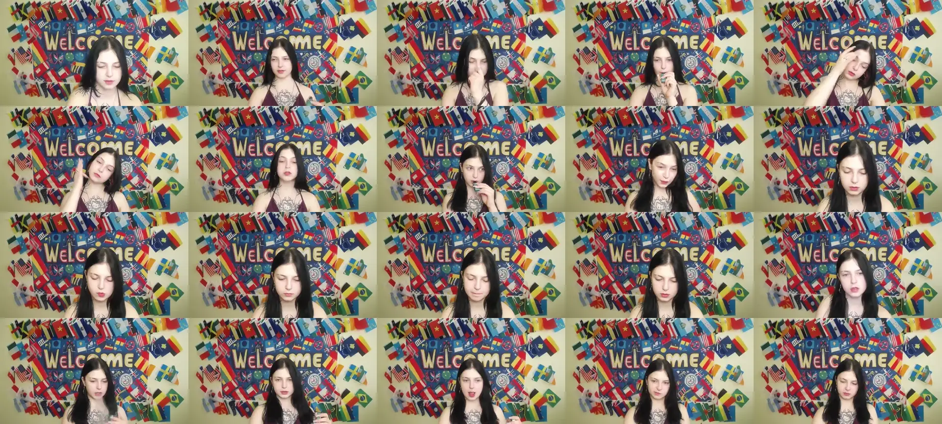 CrazyCherry photo contact sheet