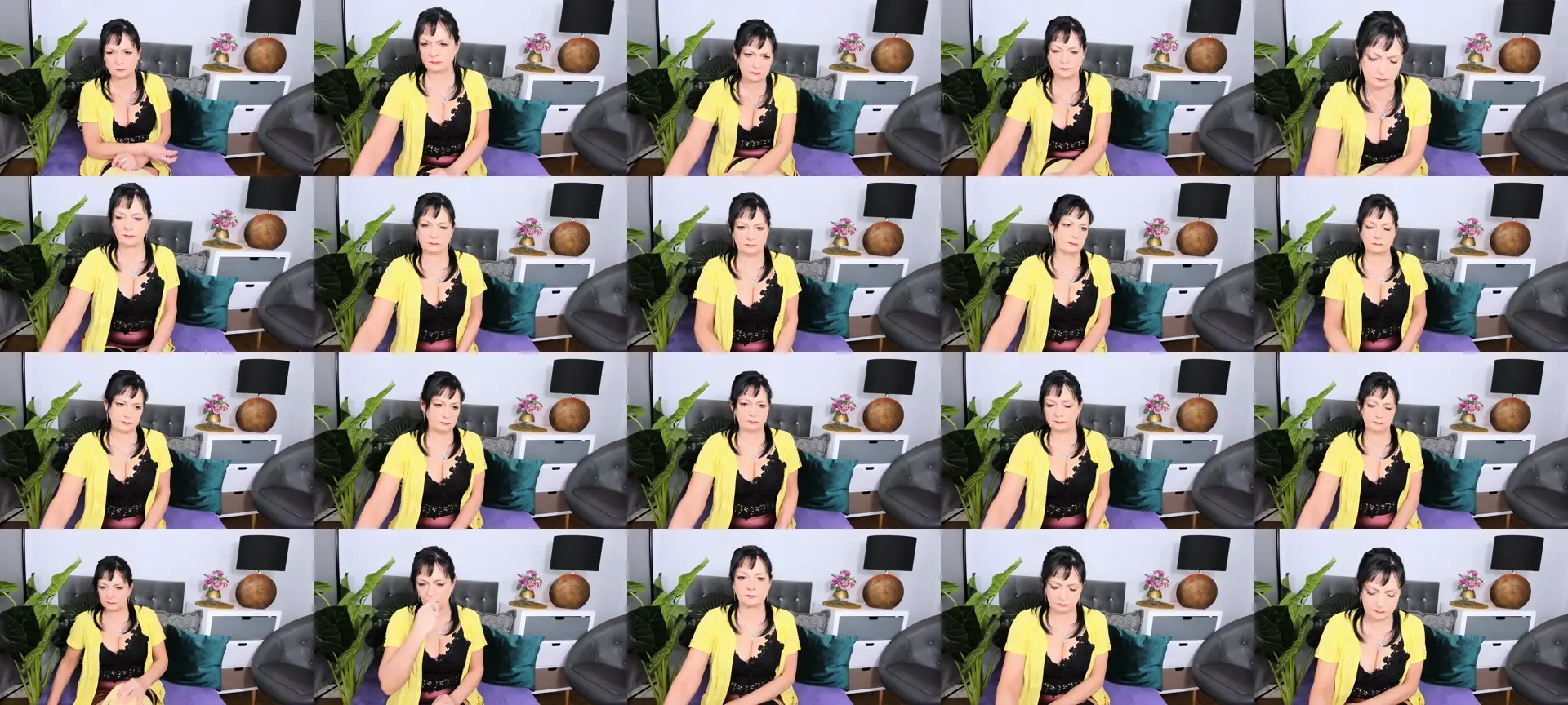 CrytalMilf photo contact sheet