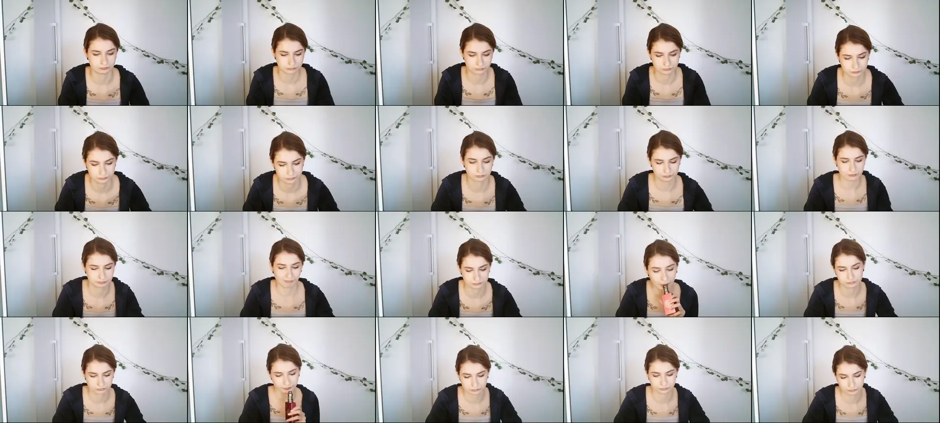 Cum4Nina photo contact sheet