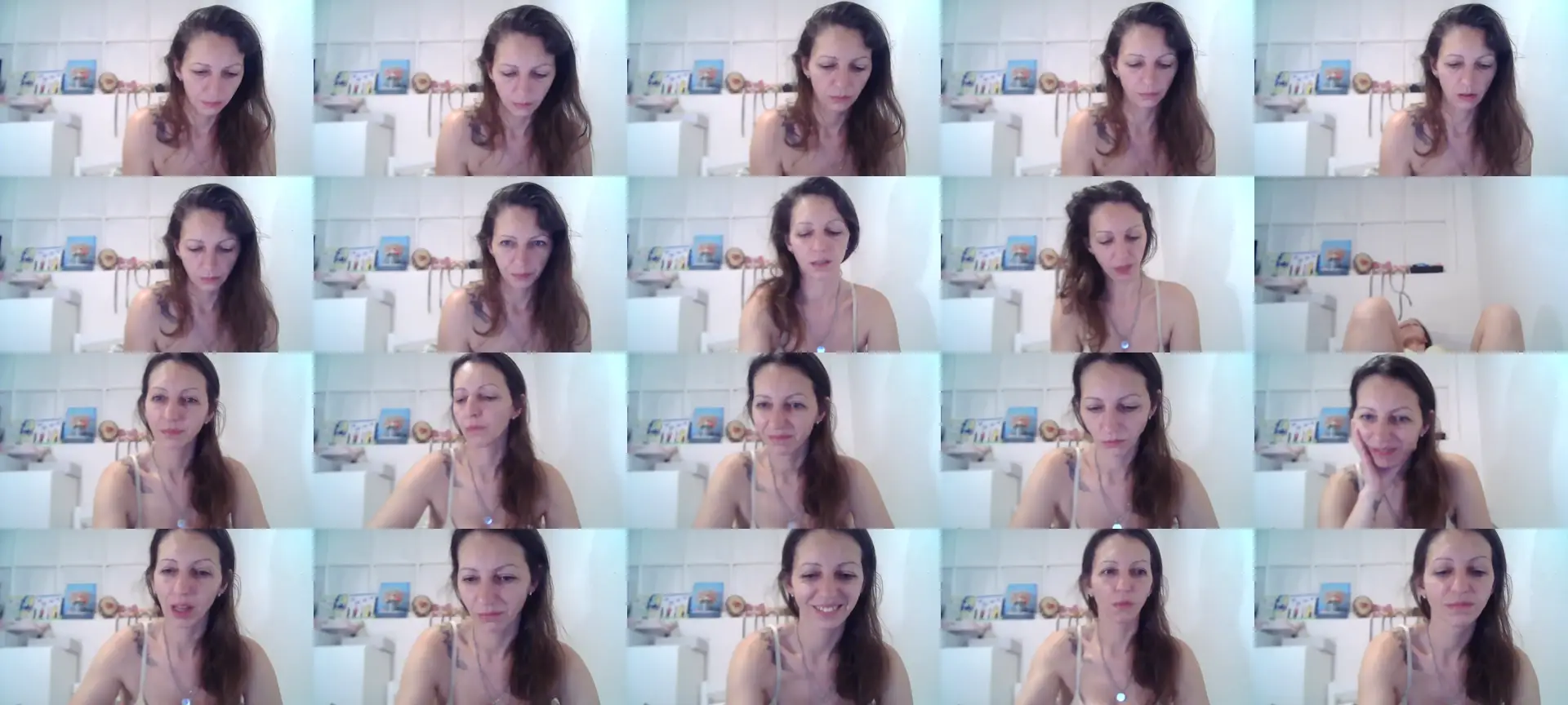 CuteDannica photo contact sheet