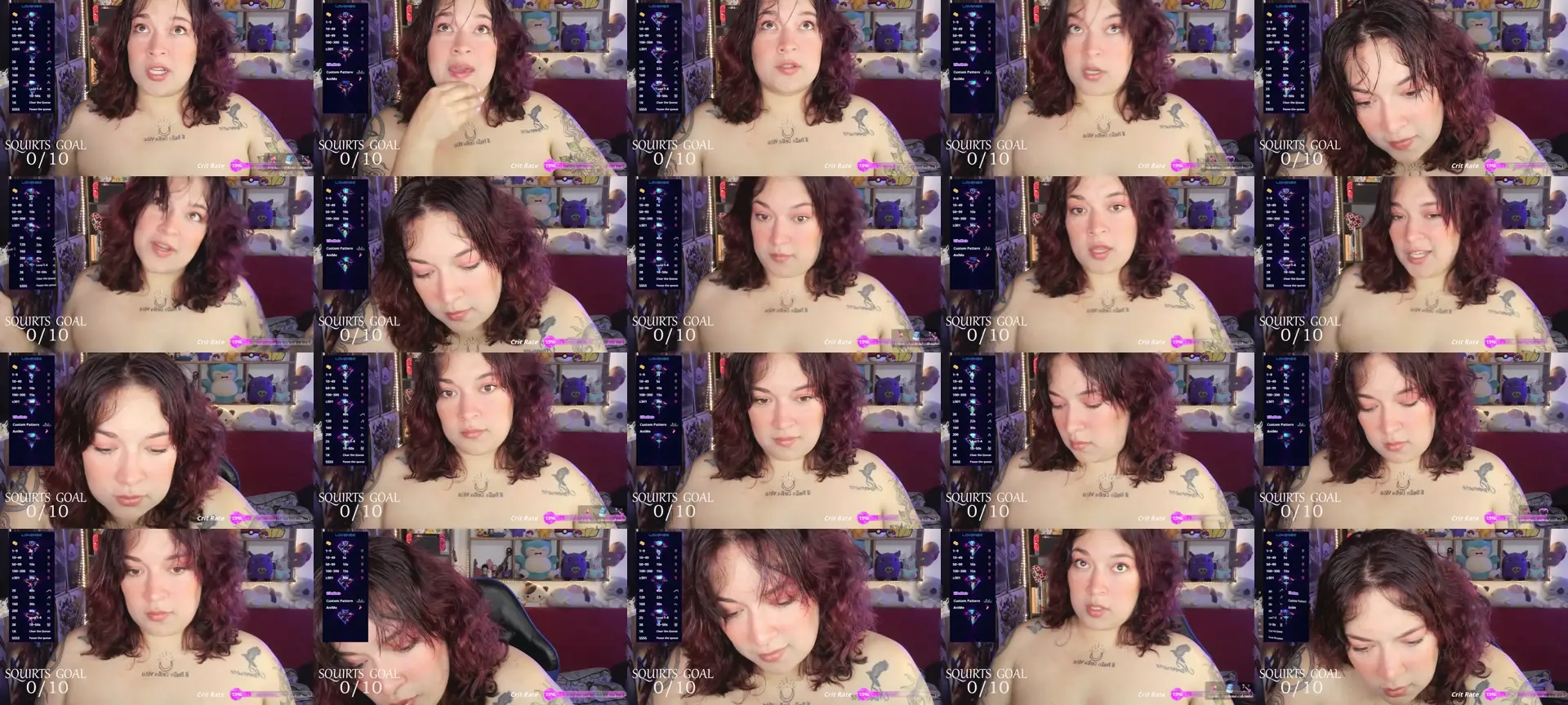 CuteSapphire photo contact sheet