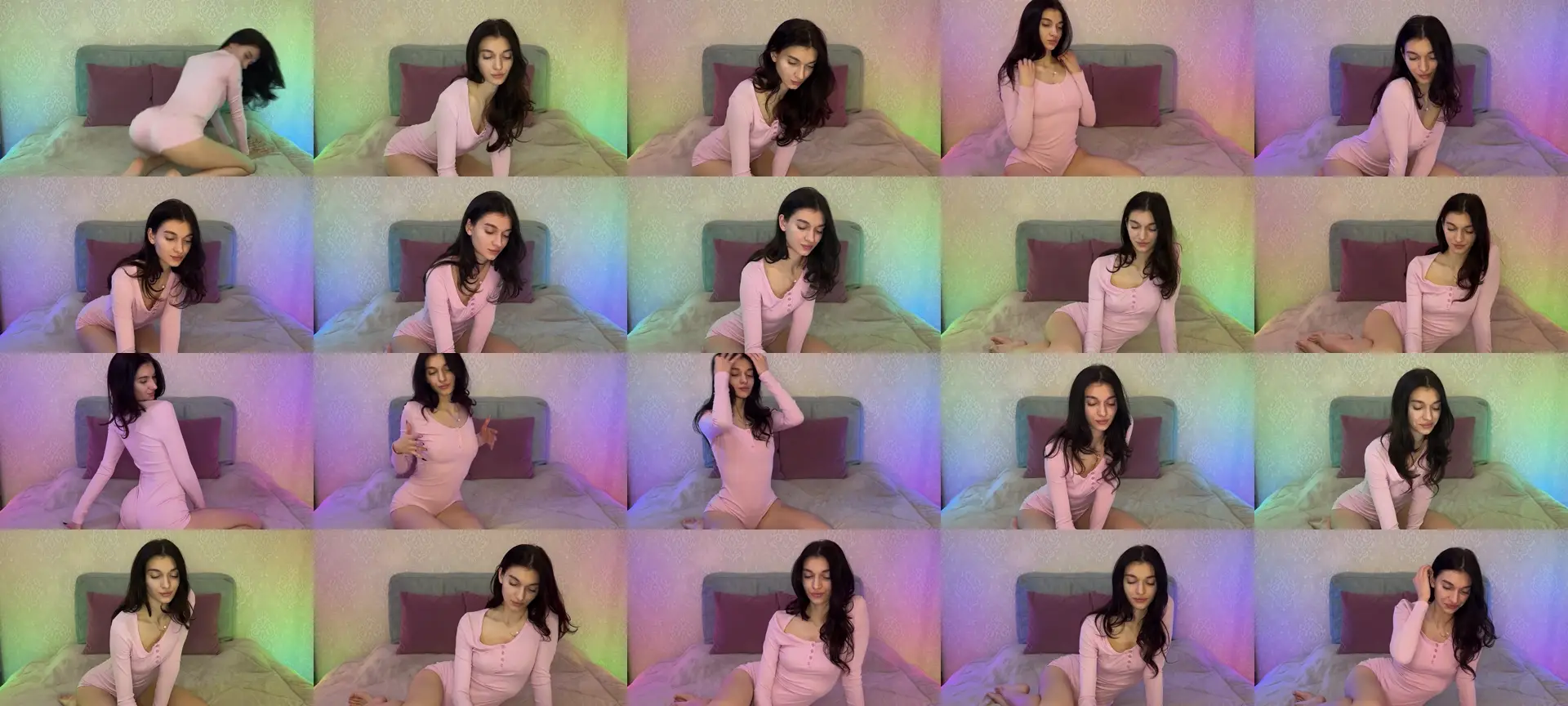 CutieBianka photo contact sheet