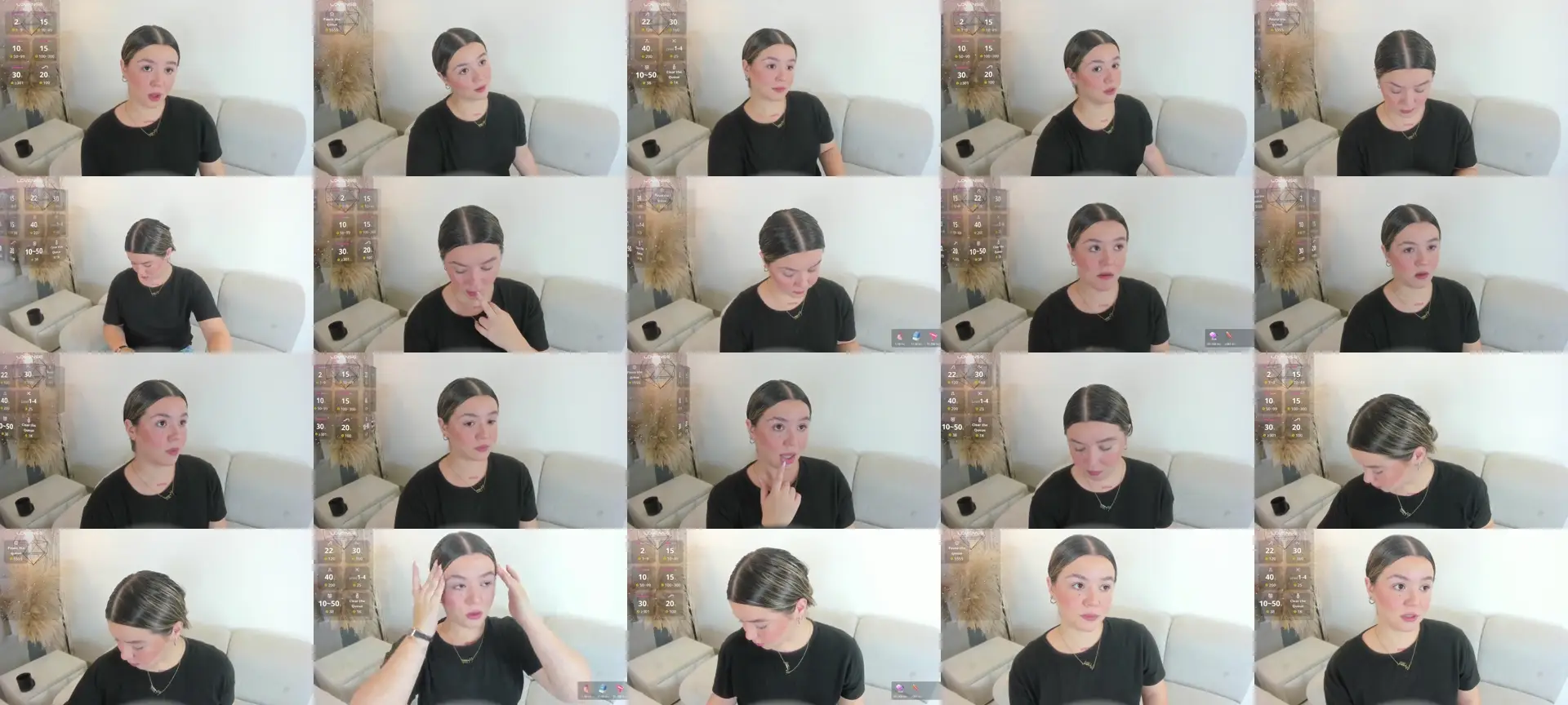 Dahliamiller photo contact sheet