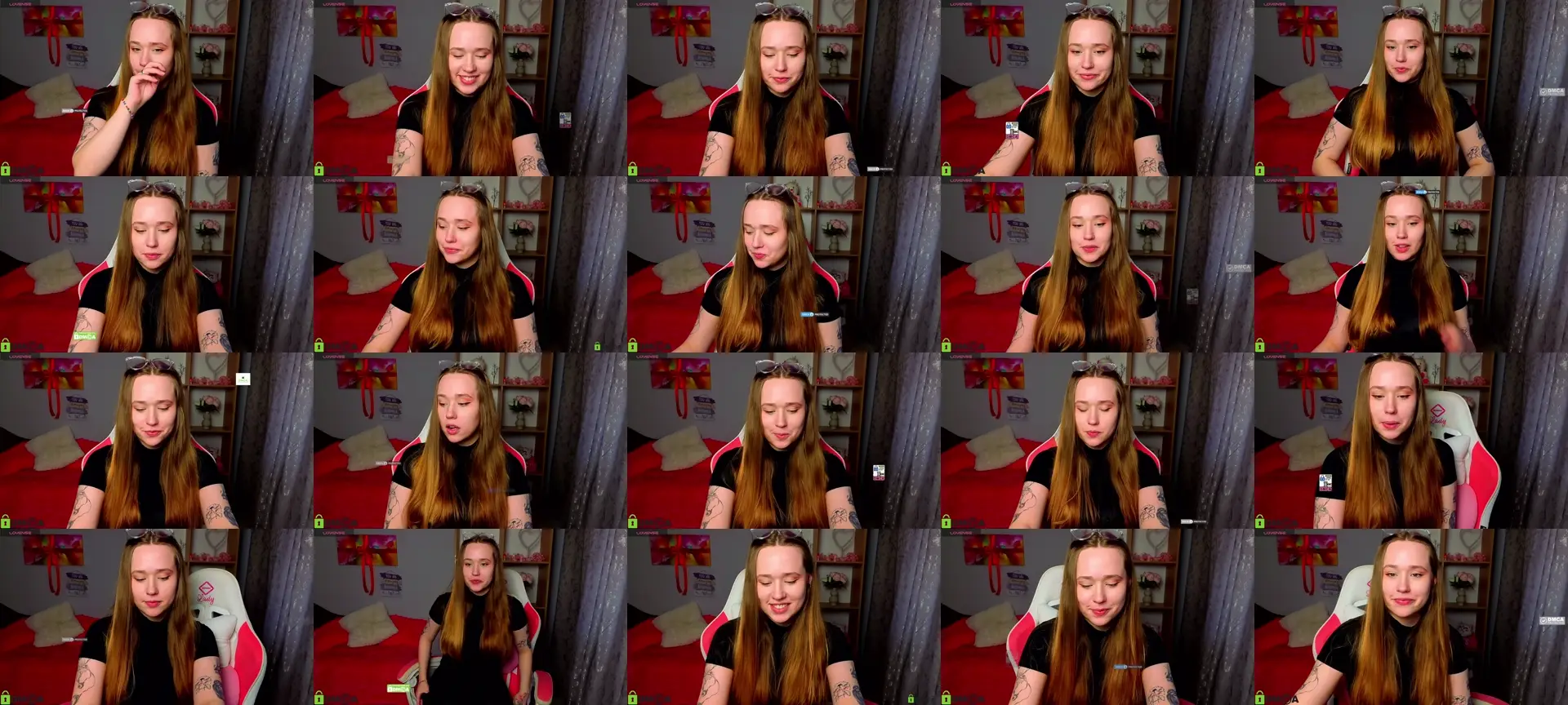 DanaShine photo contact sheet
