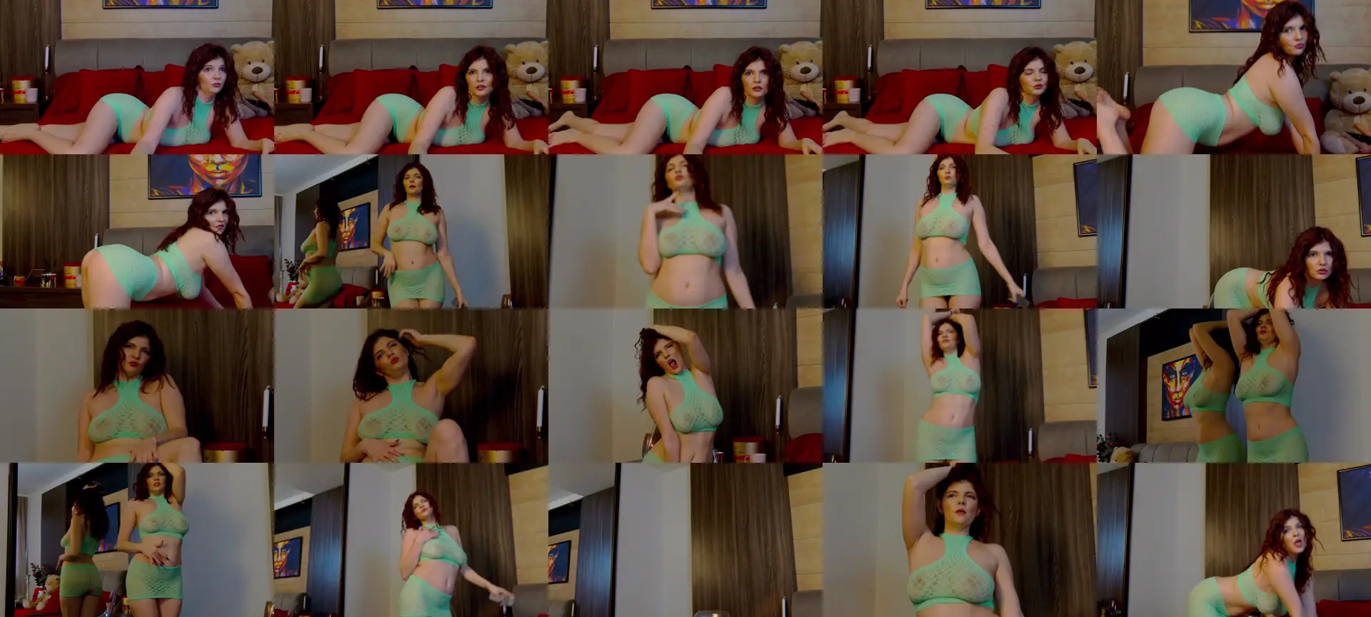 DesireMilf photo contact sheet