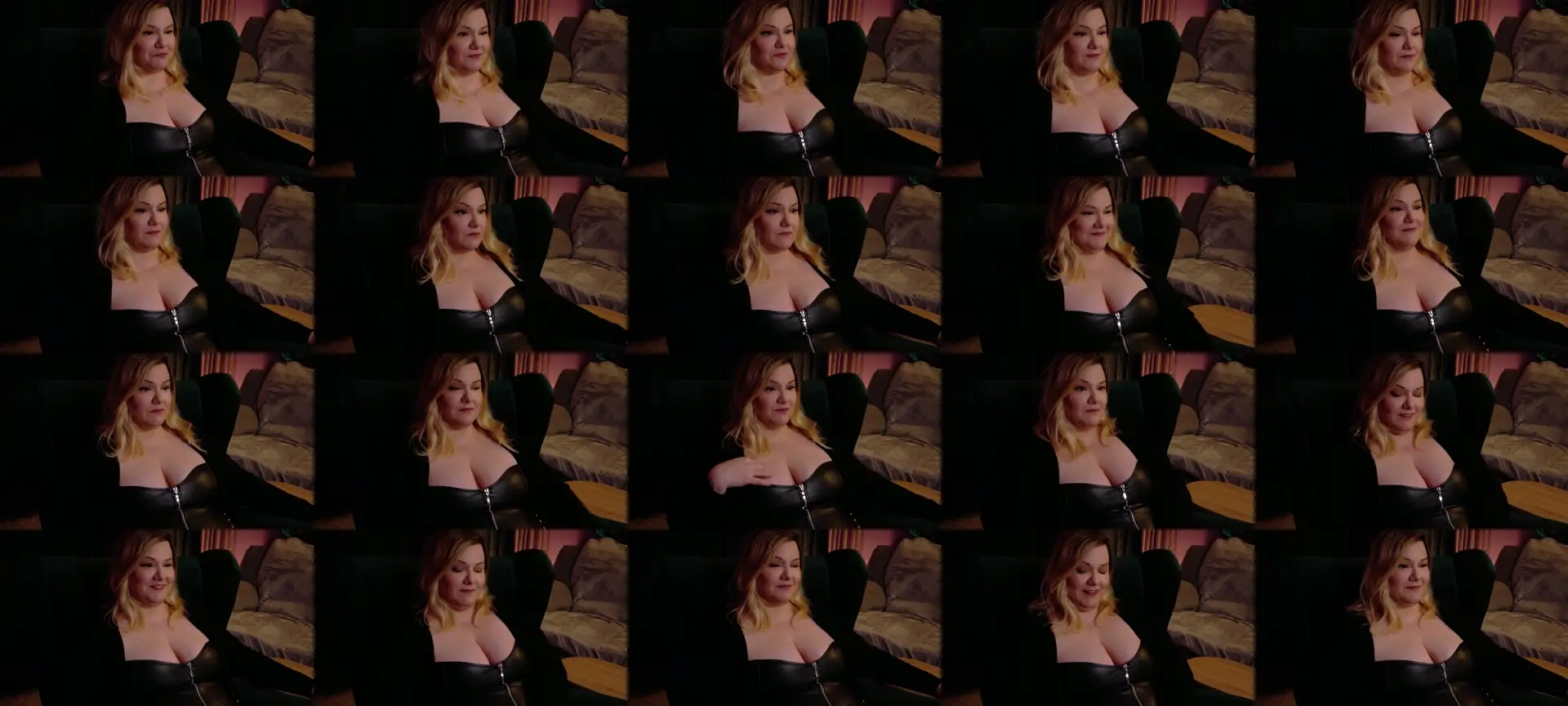 DominaSadique photo contact sheet