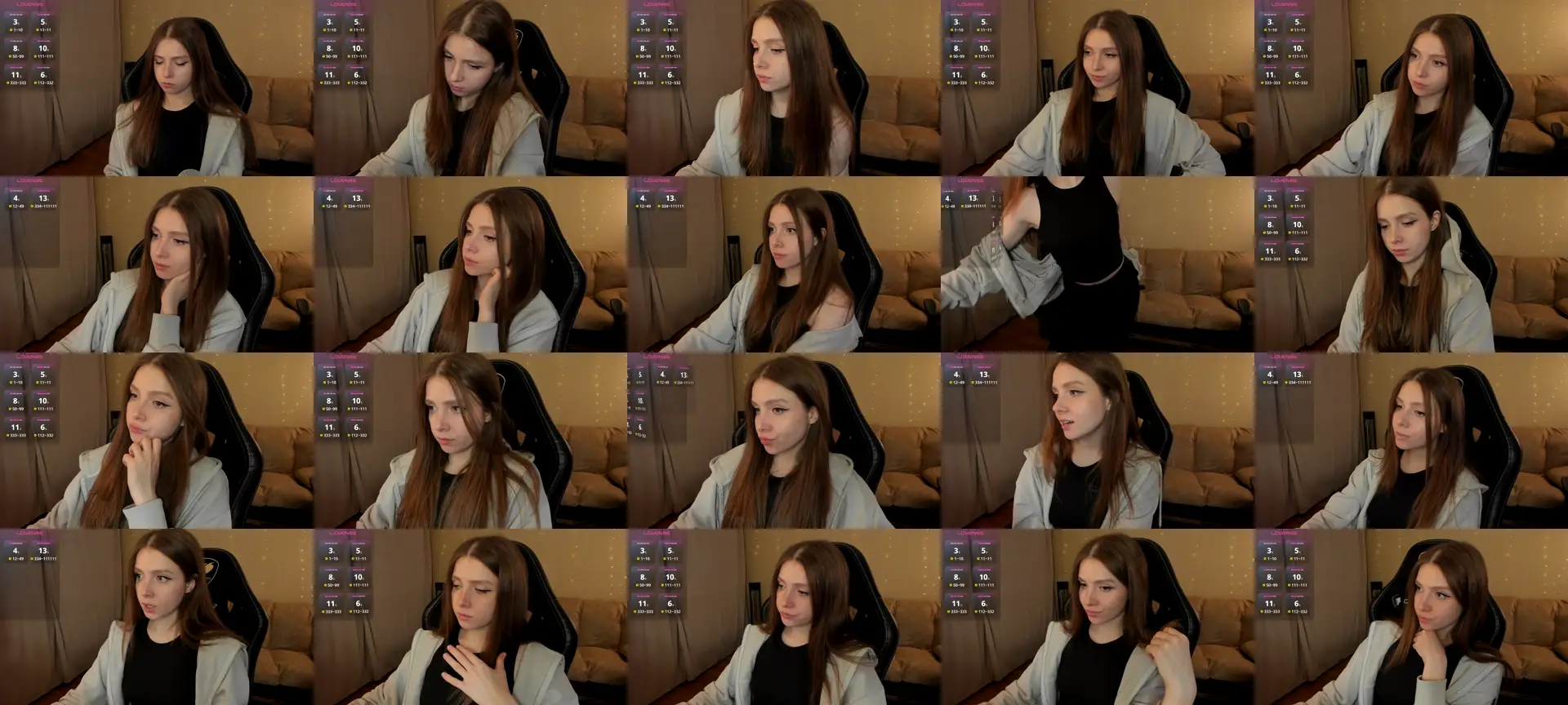Dorlina photo contact sheet