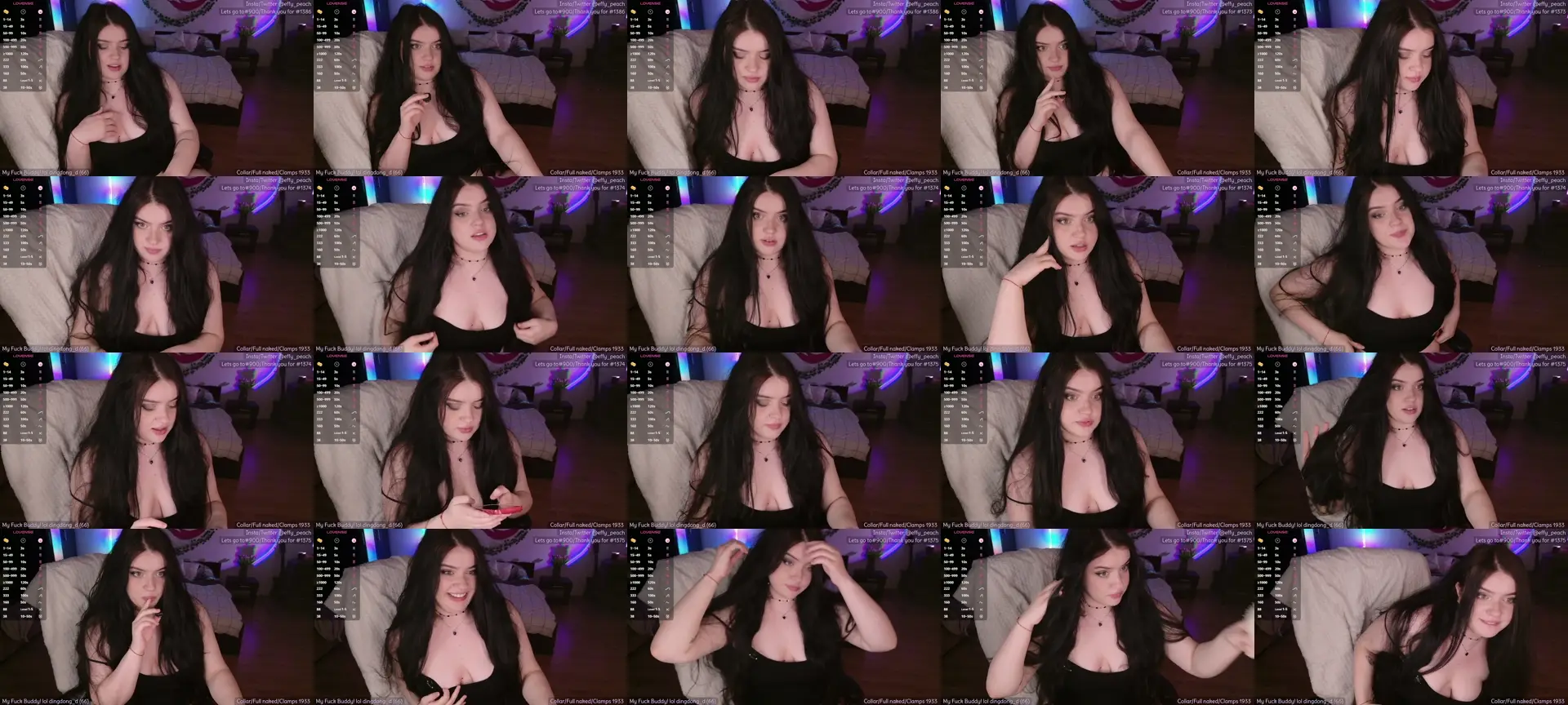 Effy_peach photo contact sheet