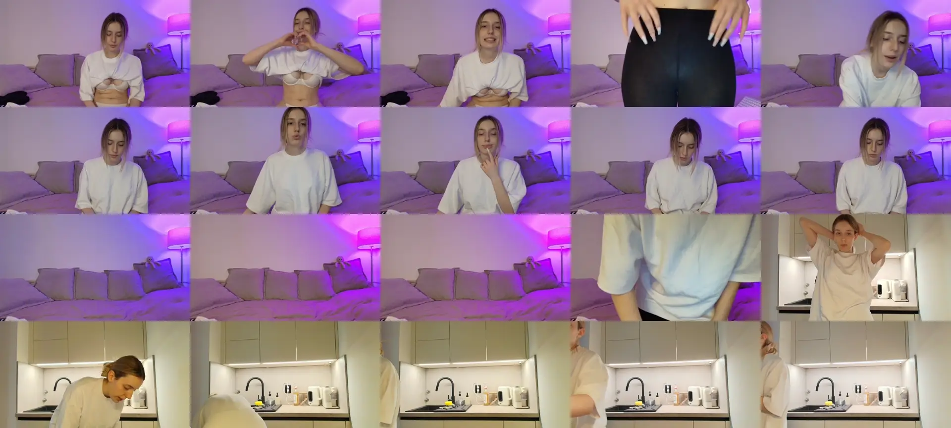Elenaxkiss photo contact sheet