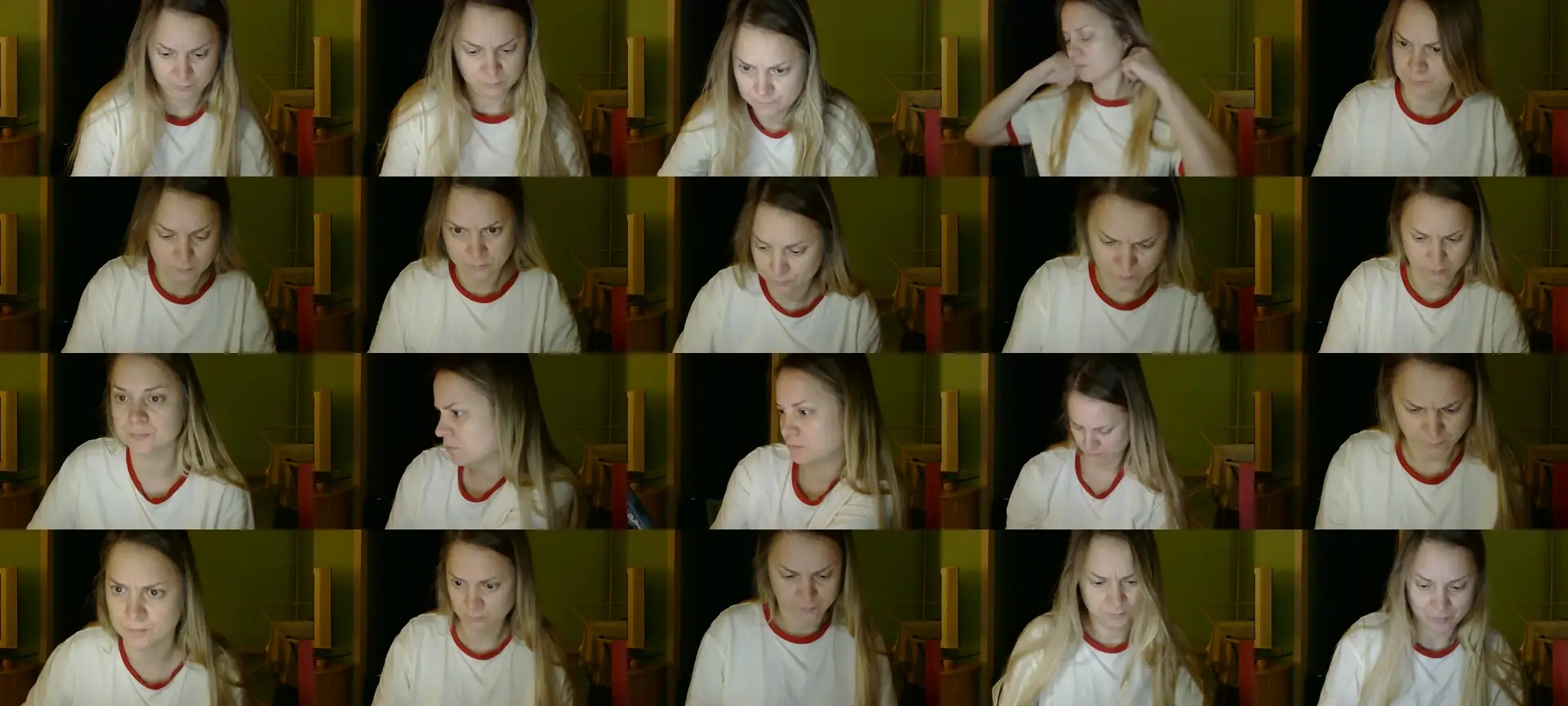 FriendMila photo contact sheet