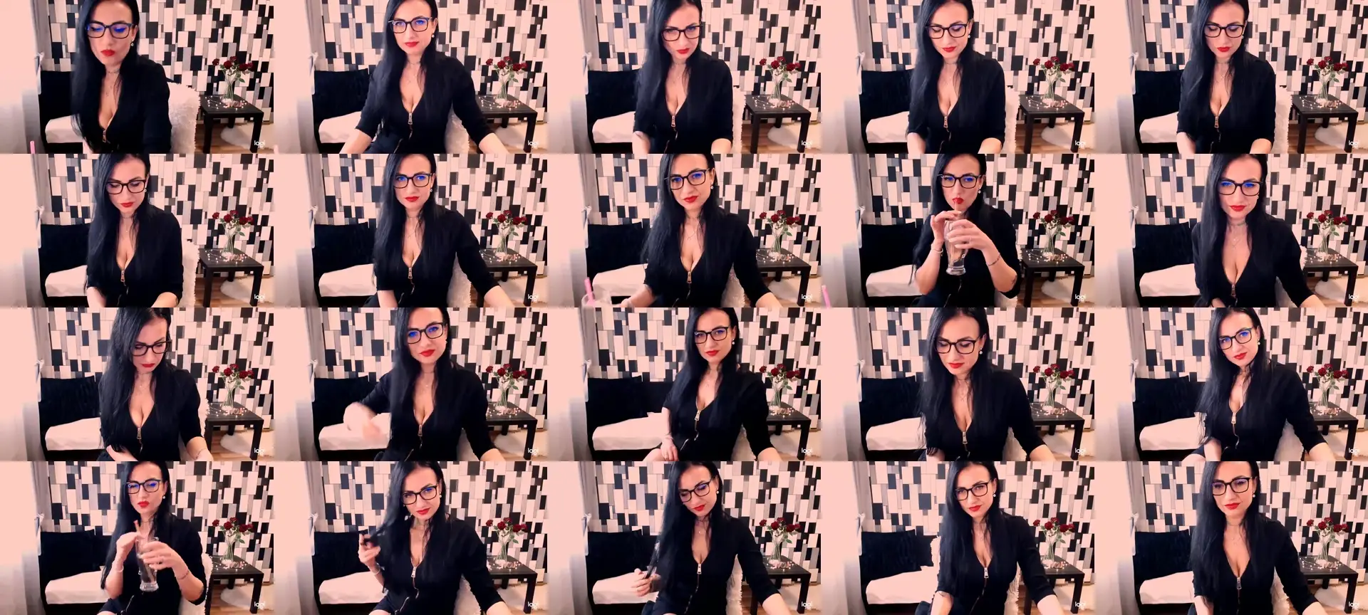 GoddessMimi photo contact sheet