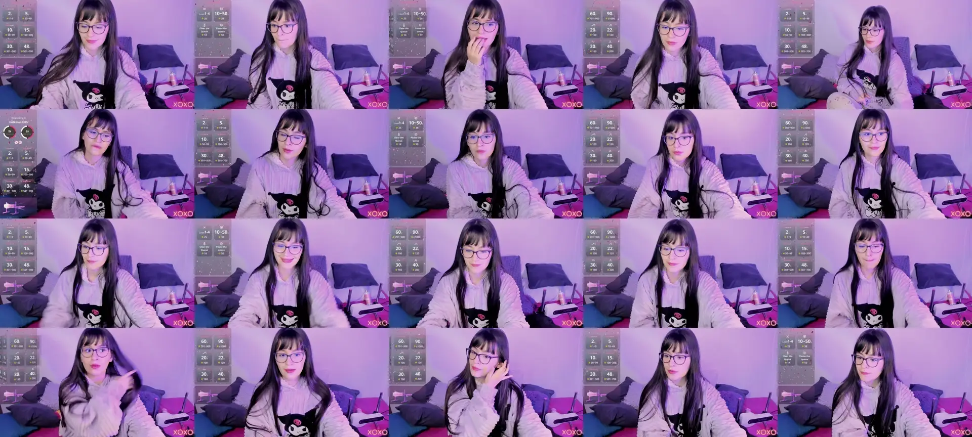 honeykitty__ photo contact sheet