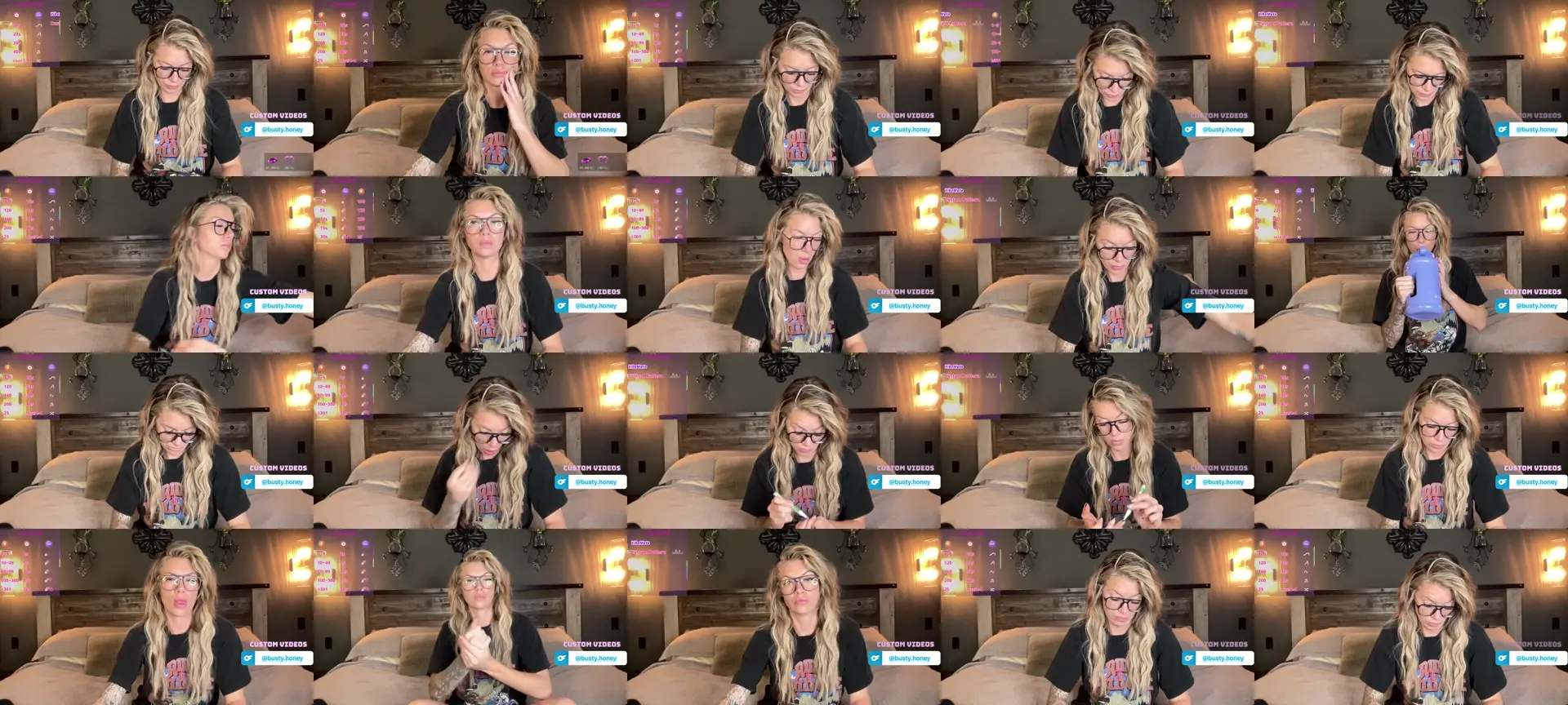 honeyoutlaw photo contact sheet