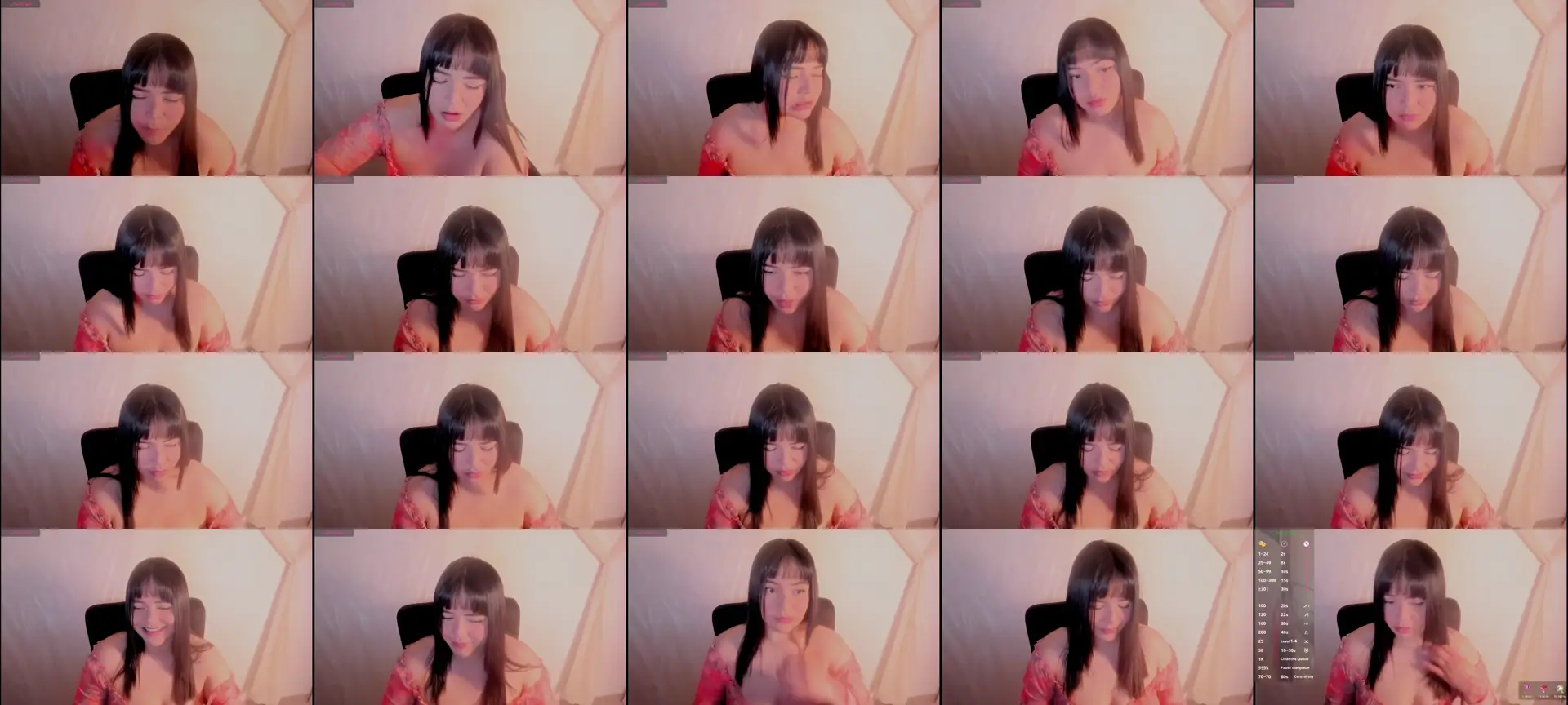 ImDahian photo contact sheet