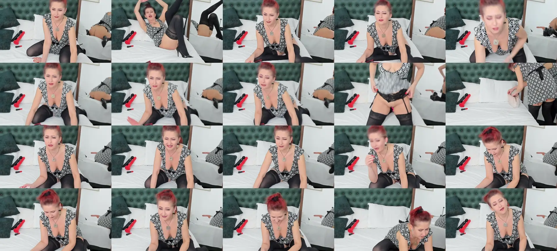 IvyFoxy photo contact sheet