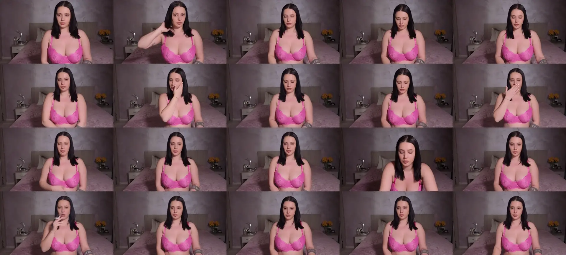 JessieSoulx photo contact sheet