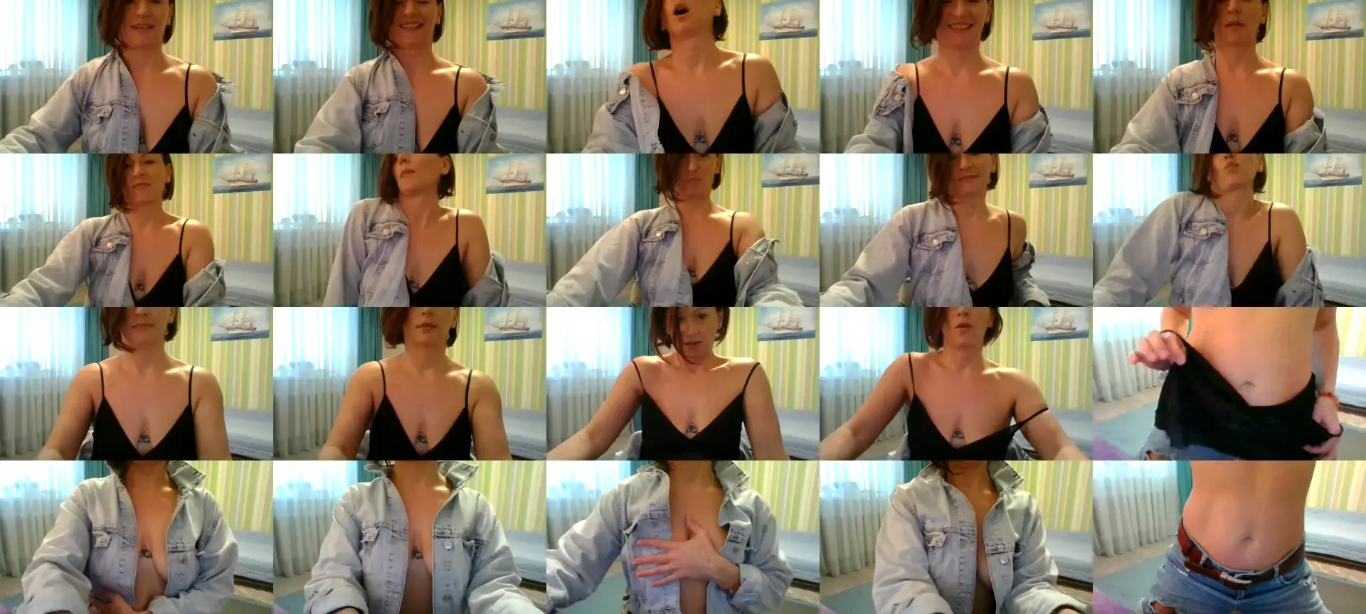 JewelsDoll photo contact sheet