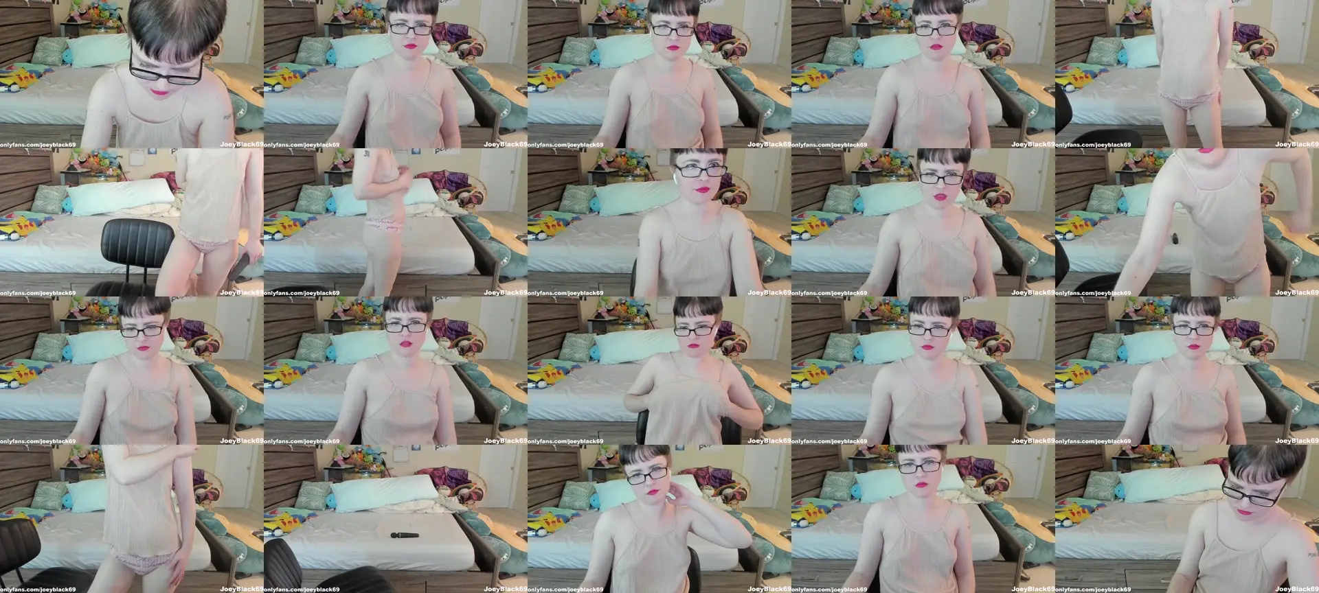 JoeyBlack69 photo contact sheet