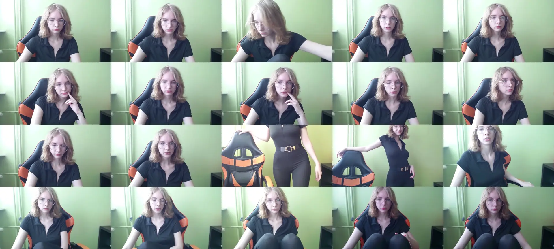 JuicyPenny69 photo contact sheet