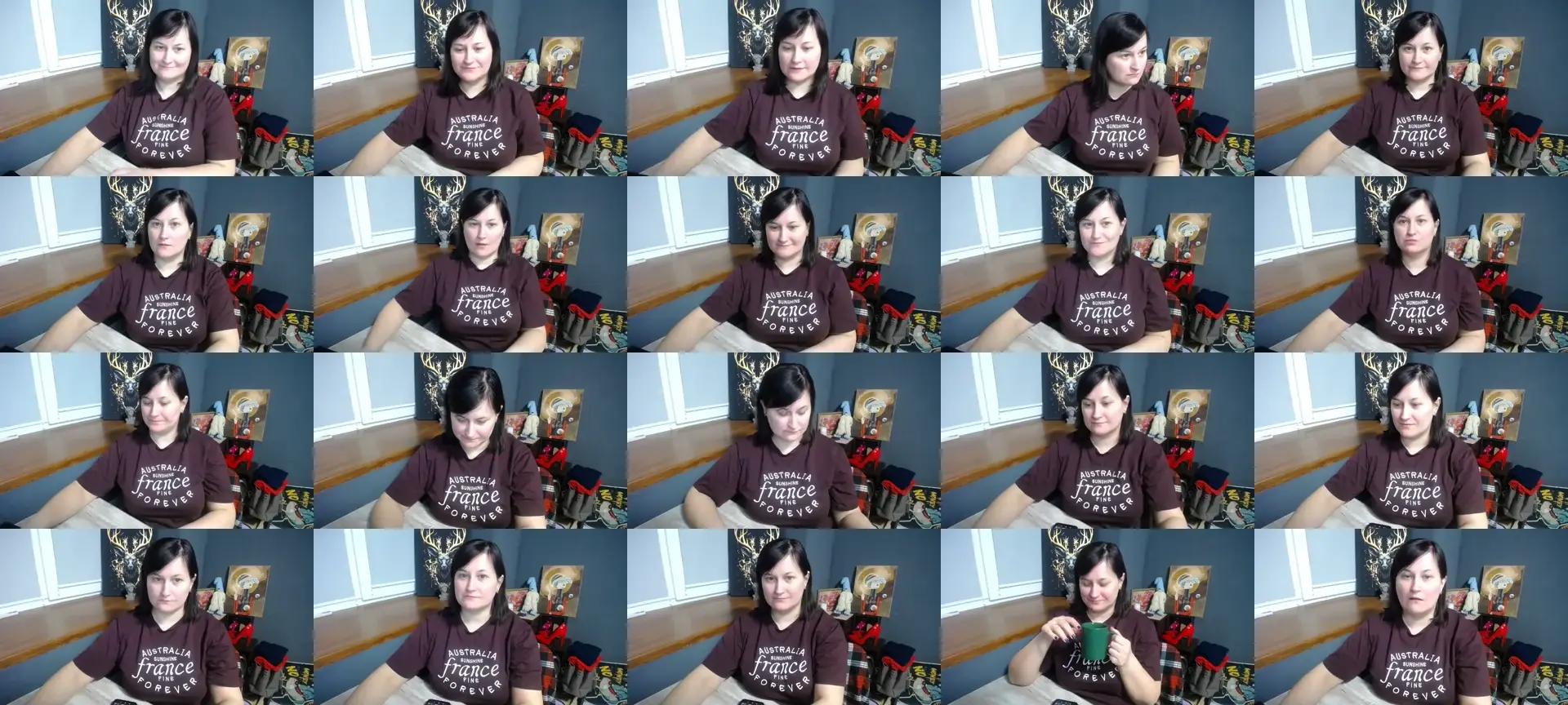 Juisy_peach photo contact sheet