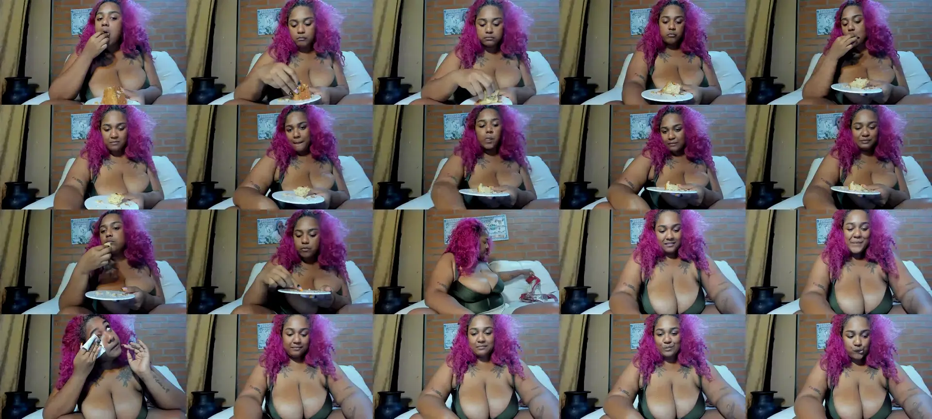 Justgisselle photo contact sheet