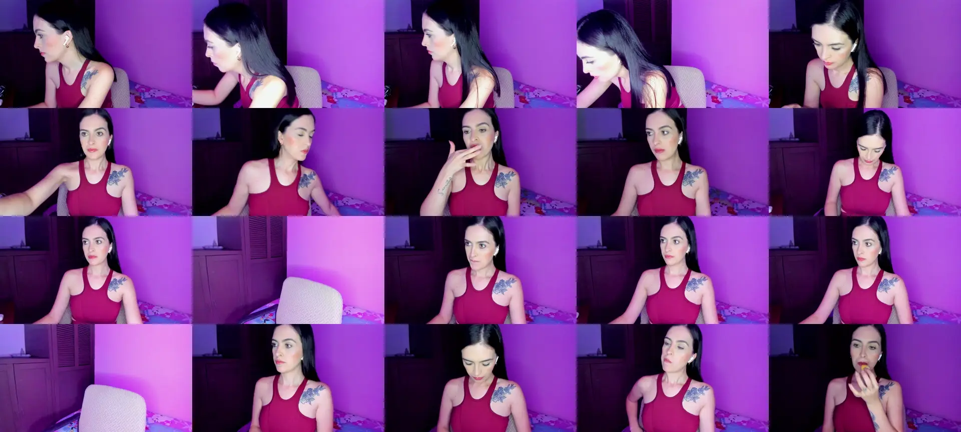 kaiahlive photo contact sheet