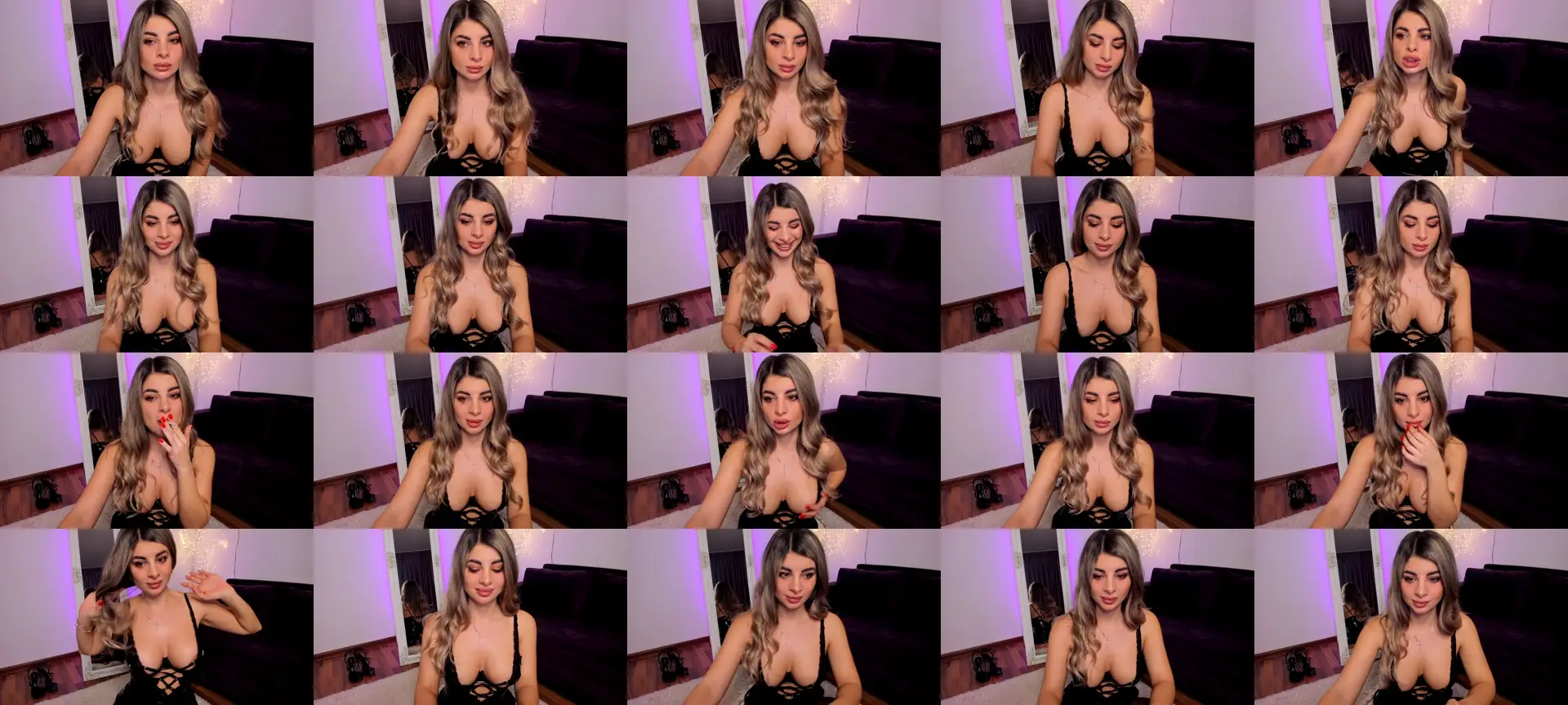 KarlaStarx photo contact sheet