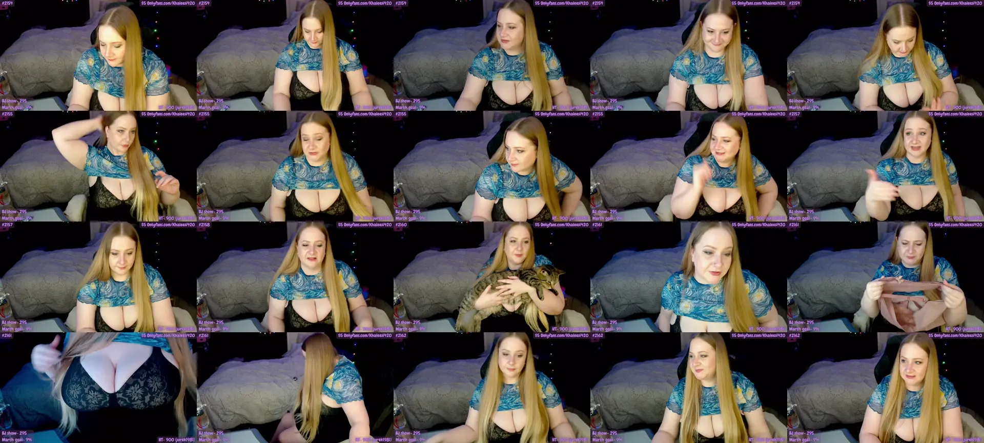 Khaleesi420 photo contact sheet