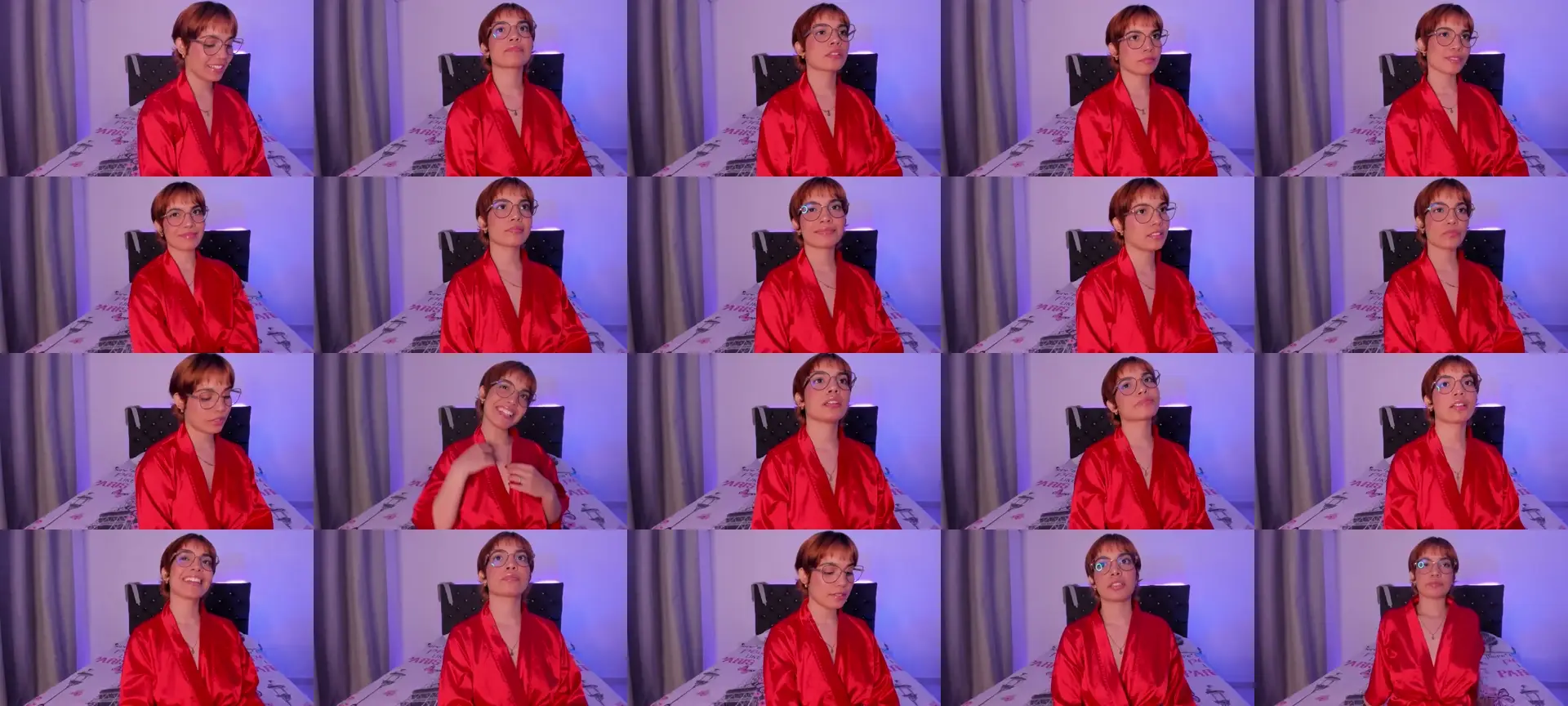 Khloe_cute photo contact sheet