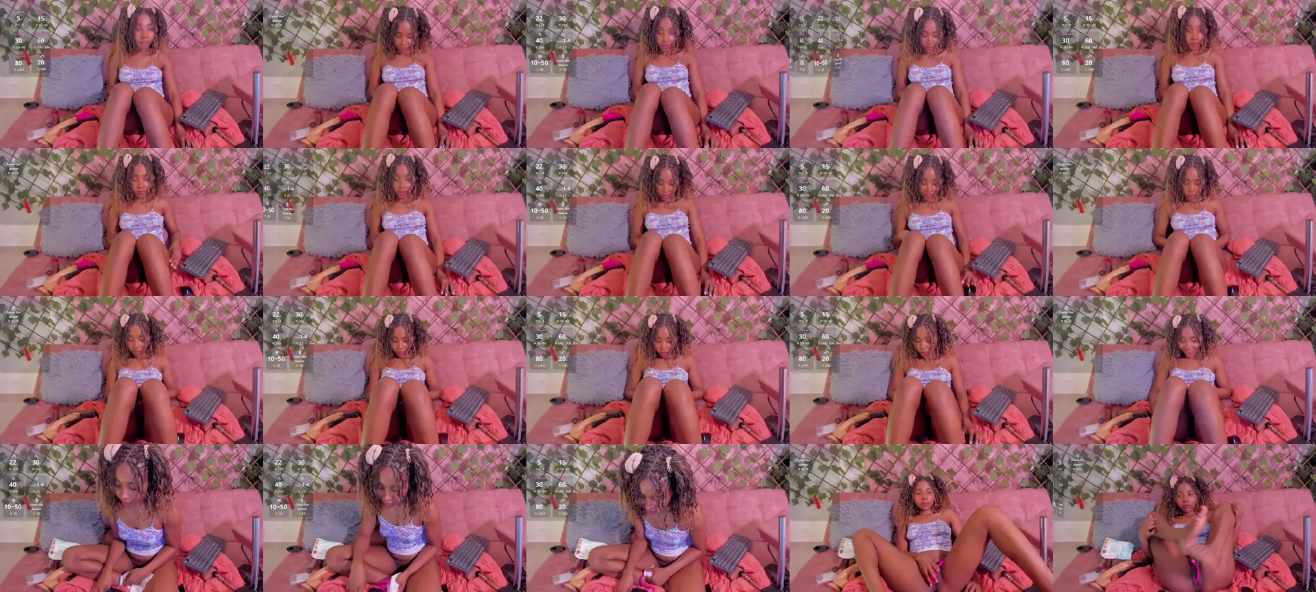 Kimmysanto photo contact sheet