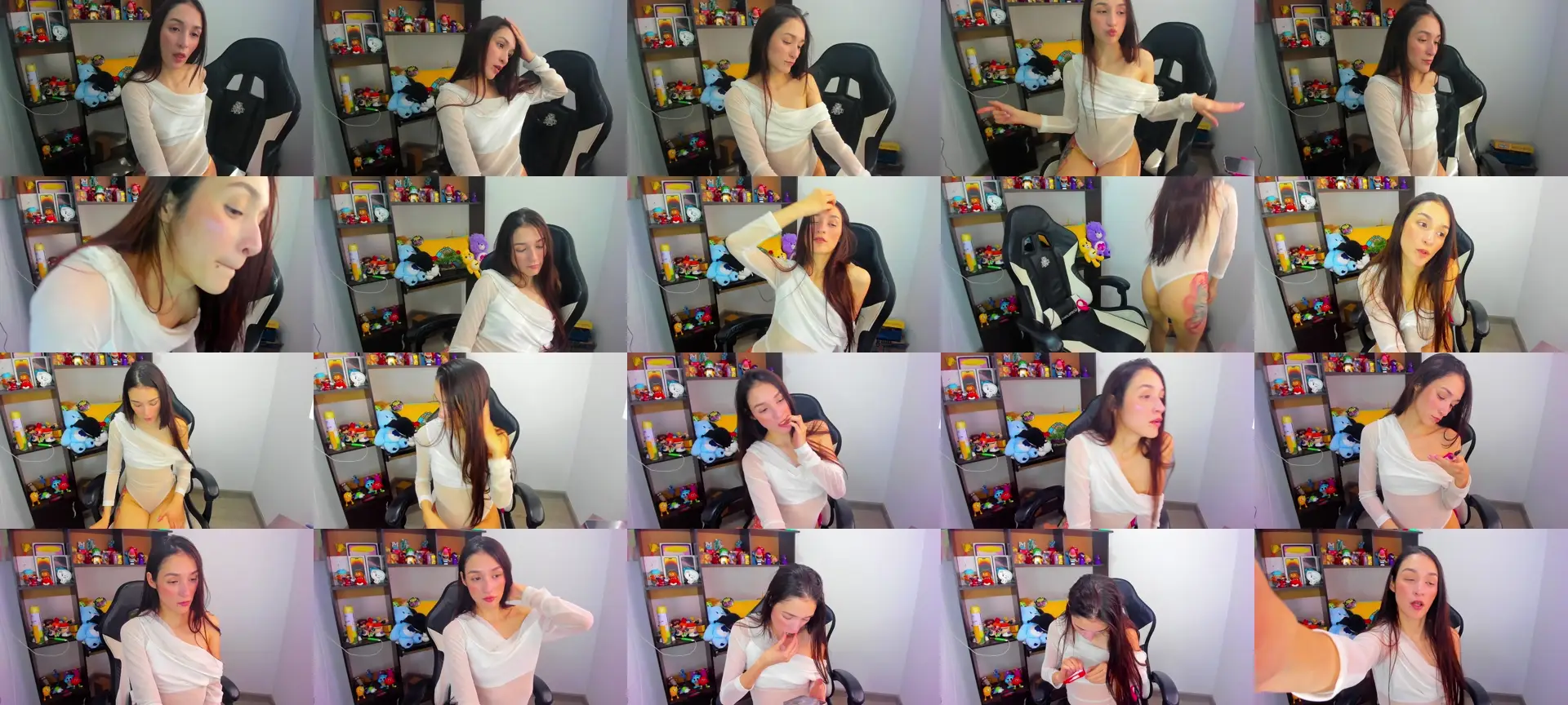 Kyliee photo contact sheet